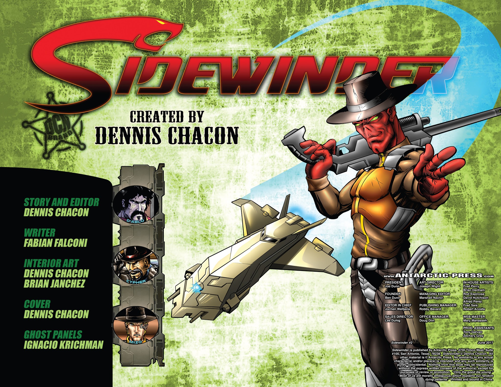 Read online Sidewinder comic -  Issue #2 - 2