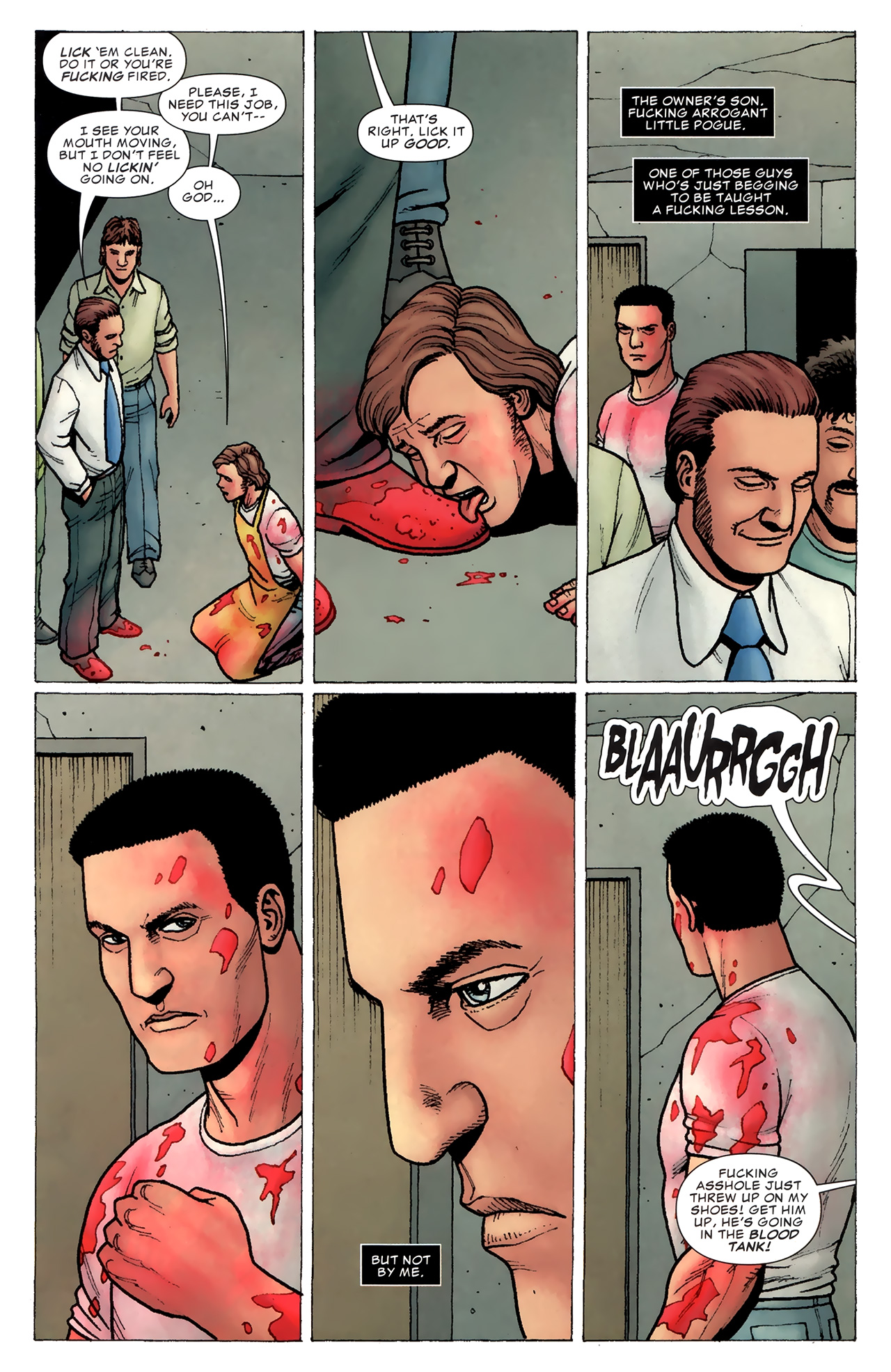 Read online PunisherMAX comic -  Issue #13 - 15