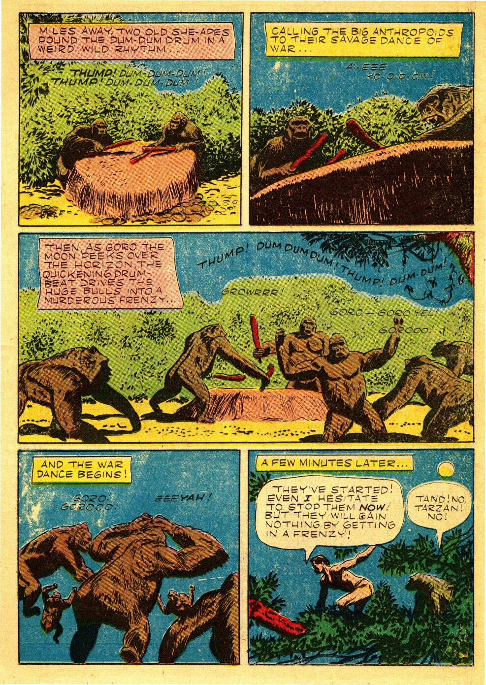 Read online Tarzan (1948) comic -  Issue #37 - 7