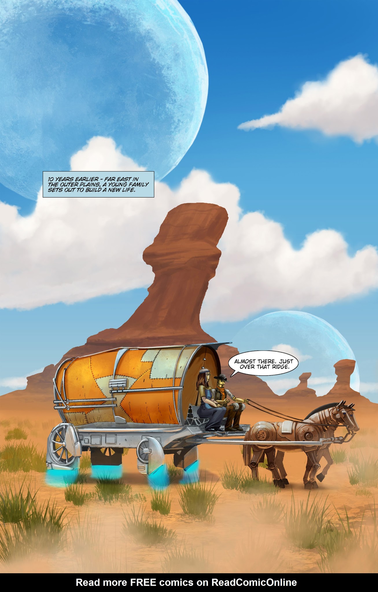 Read online Robot Western comic -  Issue #1 - 22