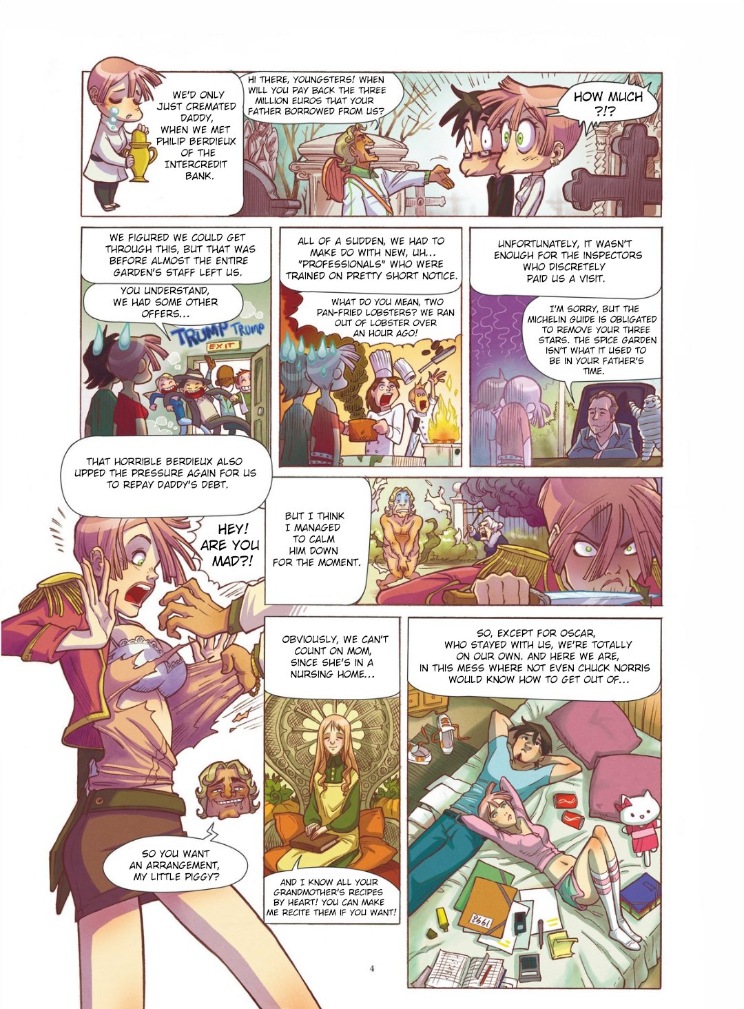 Read online Lord of Burger comic -  Issue #3 - 5