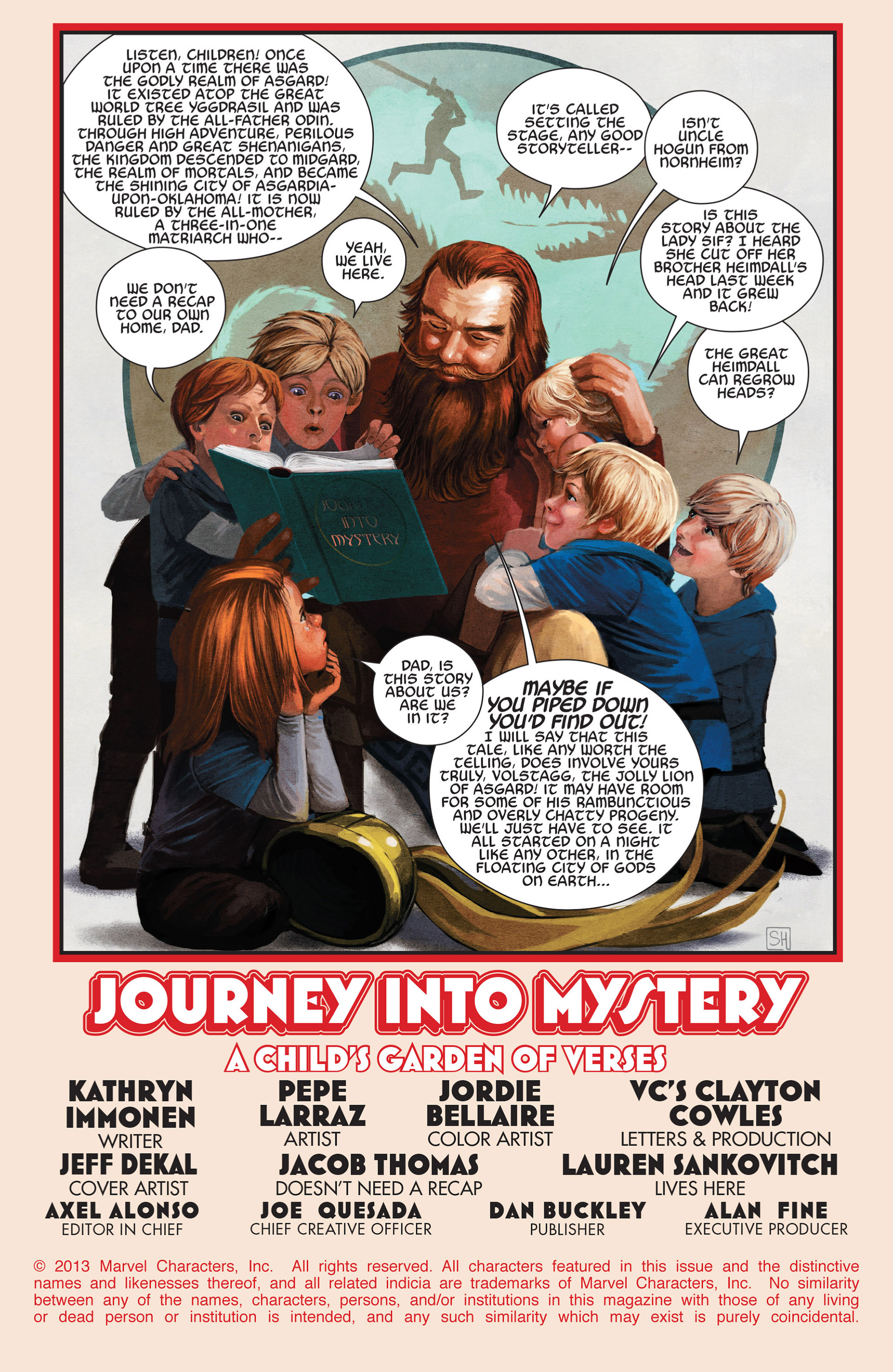 Read online Journey into Mystery (2011) comic -  Issue #651 - 2