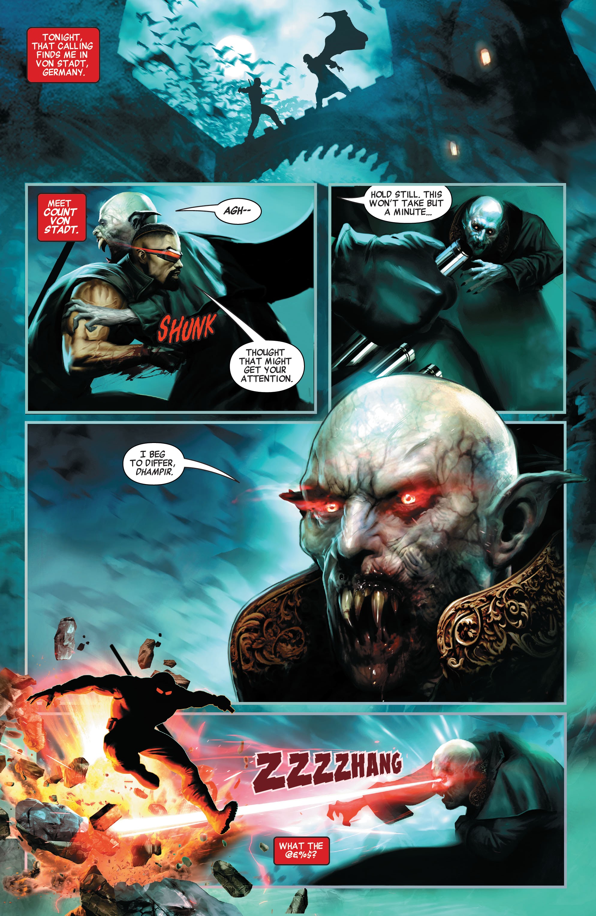 Read online Blade by Marc Guggenheim: The Complete Collection comic -  Issue # TPB (Part 3) - 93