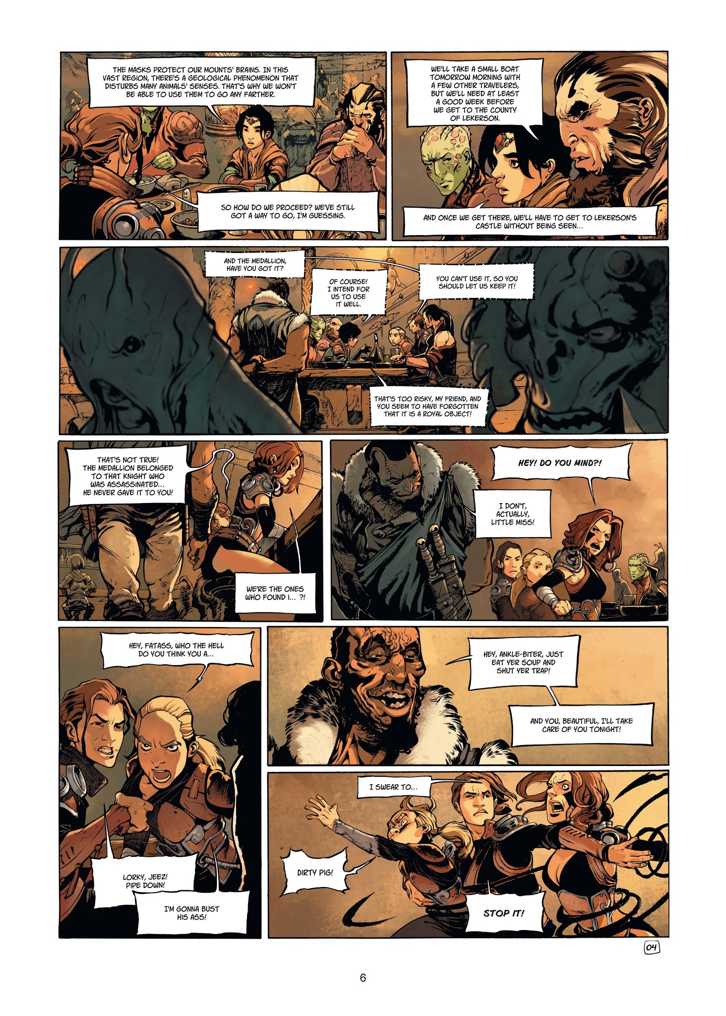 Read online Angor comic -  Issue #4 - 6