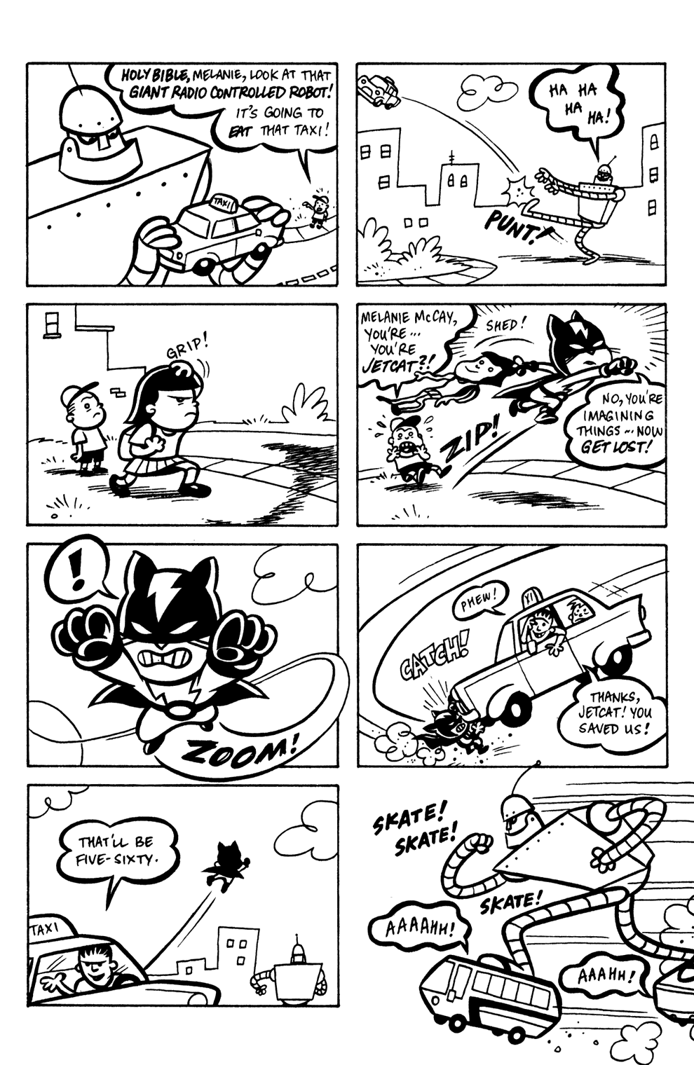 Read online Jetcat Clubhouse comic -  Issue #1 - 9