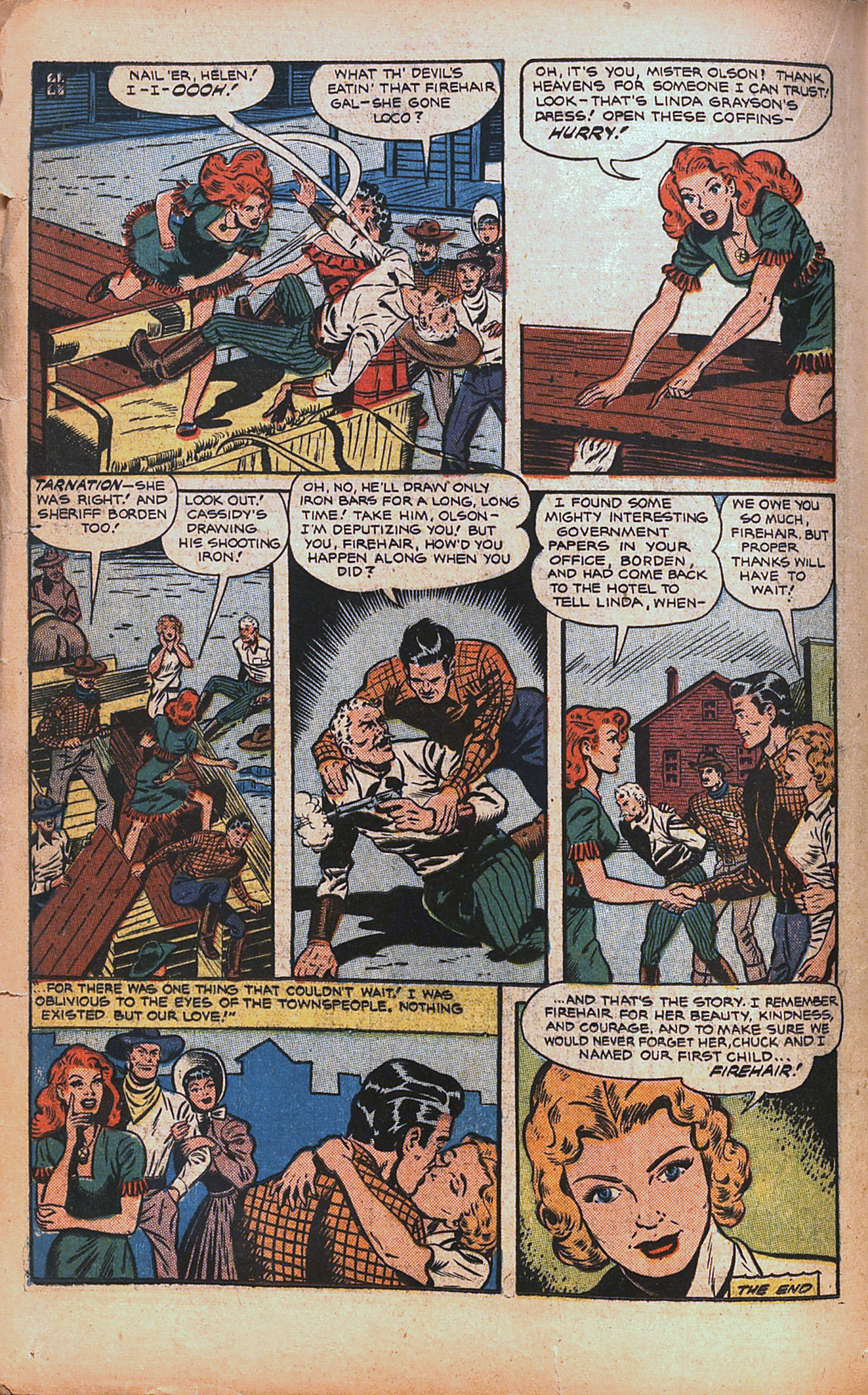 Read online Pioneer West Romances comic -  Issue #3 - 26