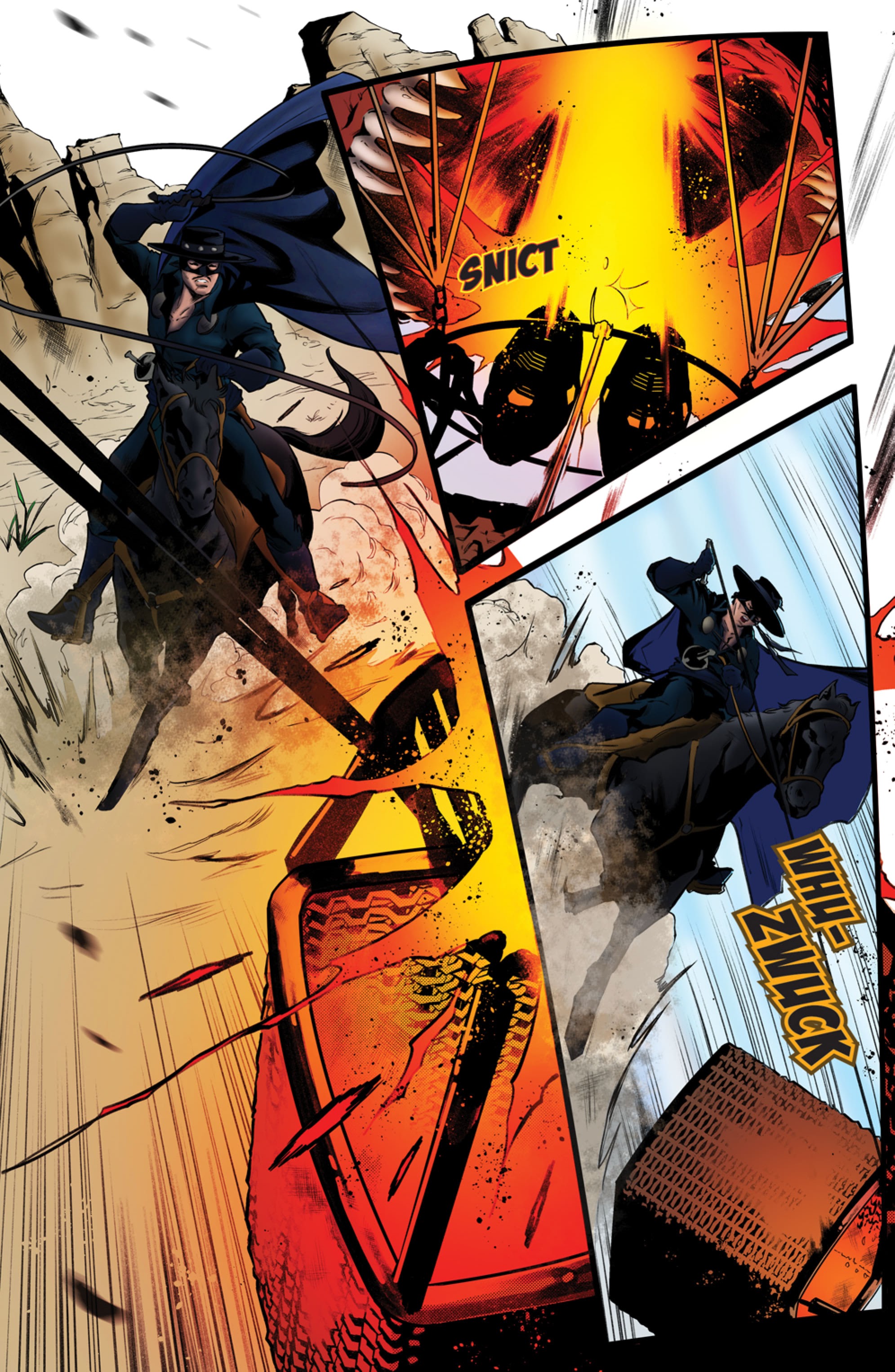 Read online Zorro Flights comic -  Issue #1 - 10