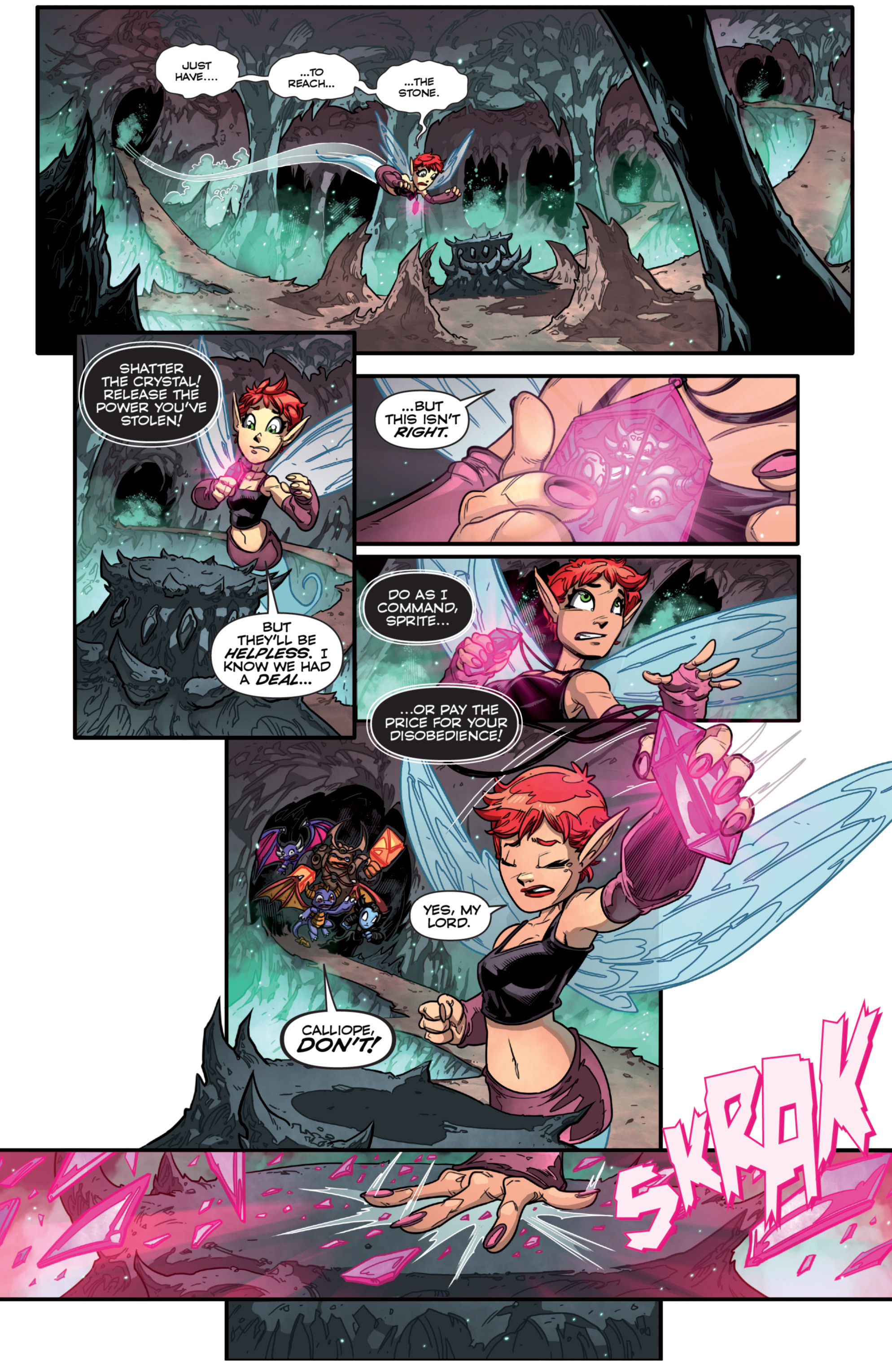 Read online Skylanders comic -  Issue #7 - 16