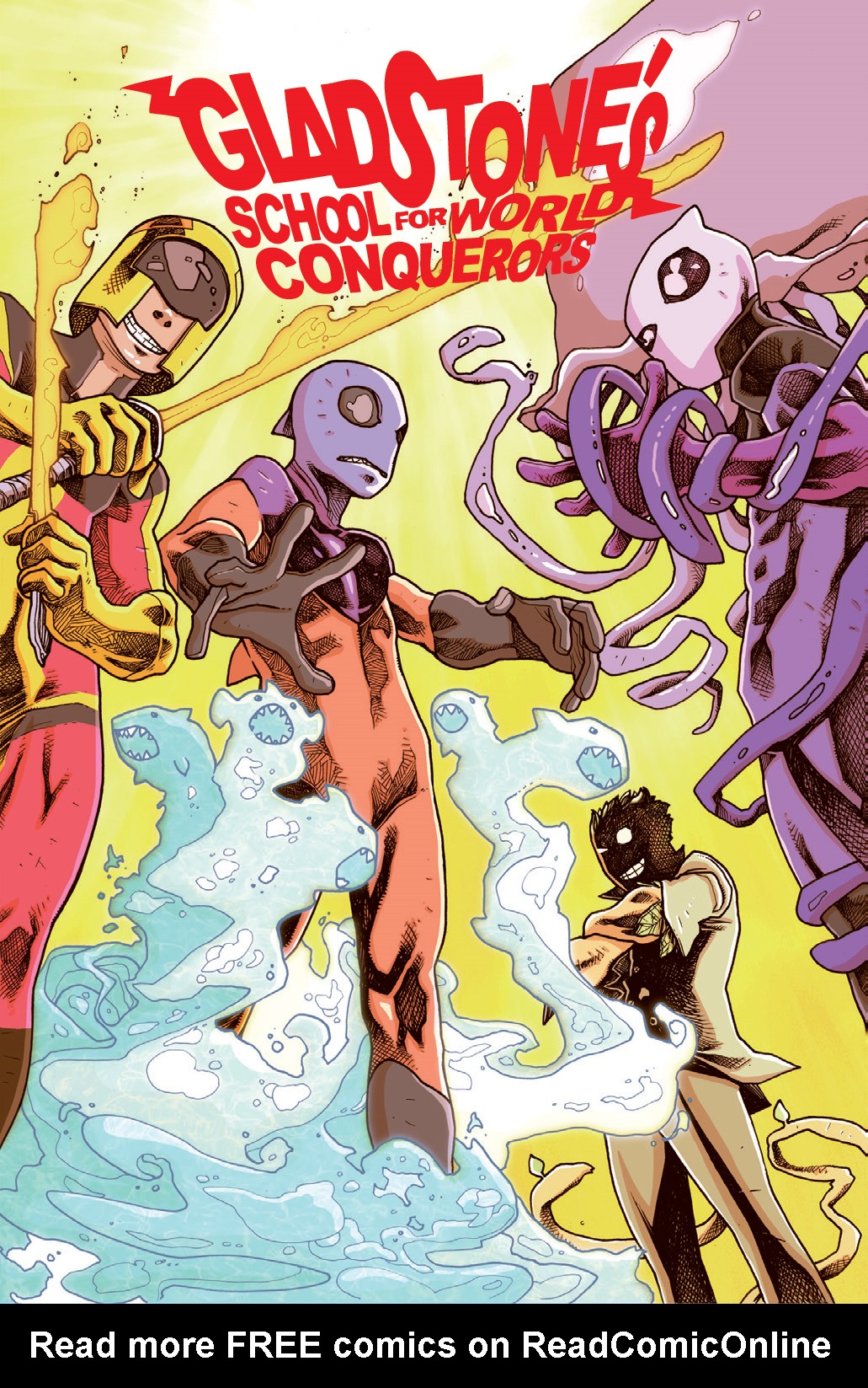Read online Gladstone's School for World Conquerors (2013) comic -  Issue #2 - 1