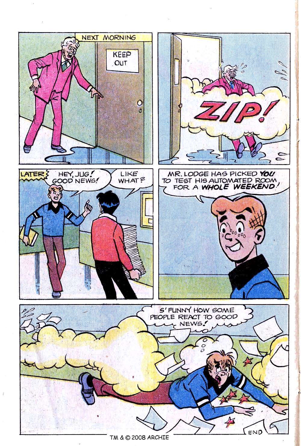 Read online Jughead (1965) comic -  Issue #289 - 8
