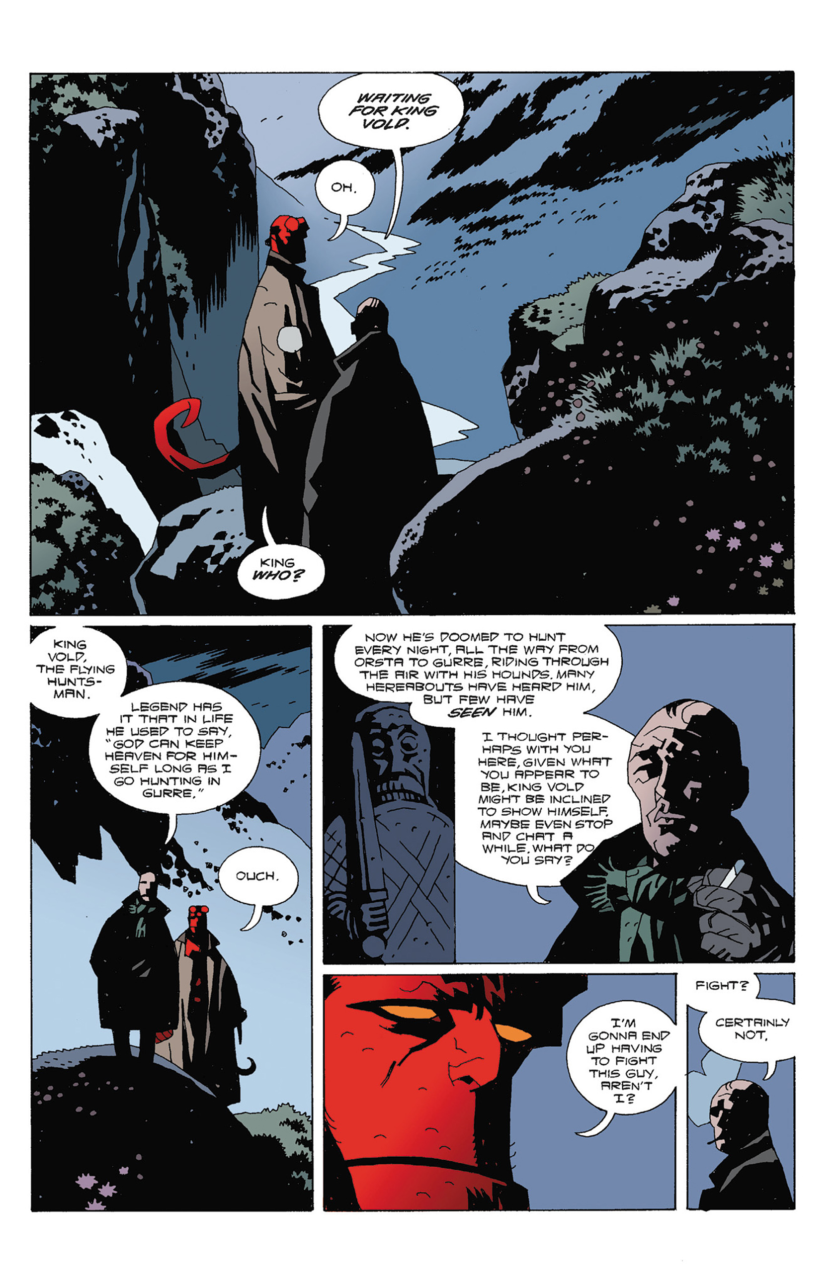 Read online Hellboy: The Right Hand of Doom comic -  Issue # TPB - 21