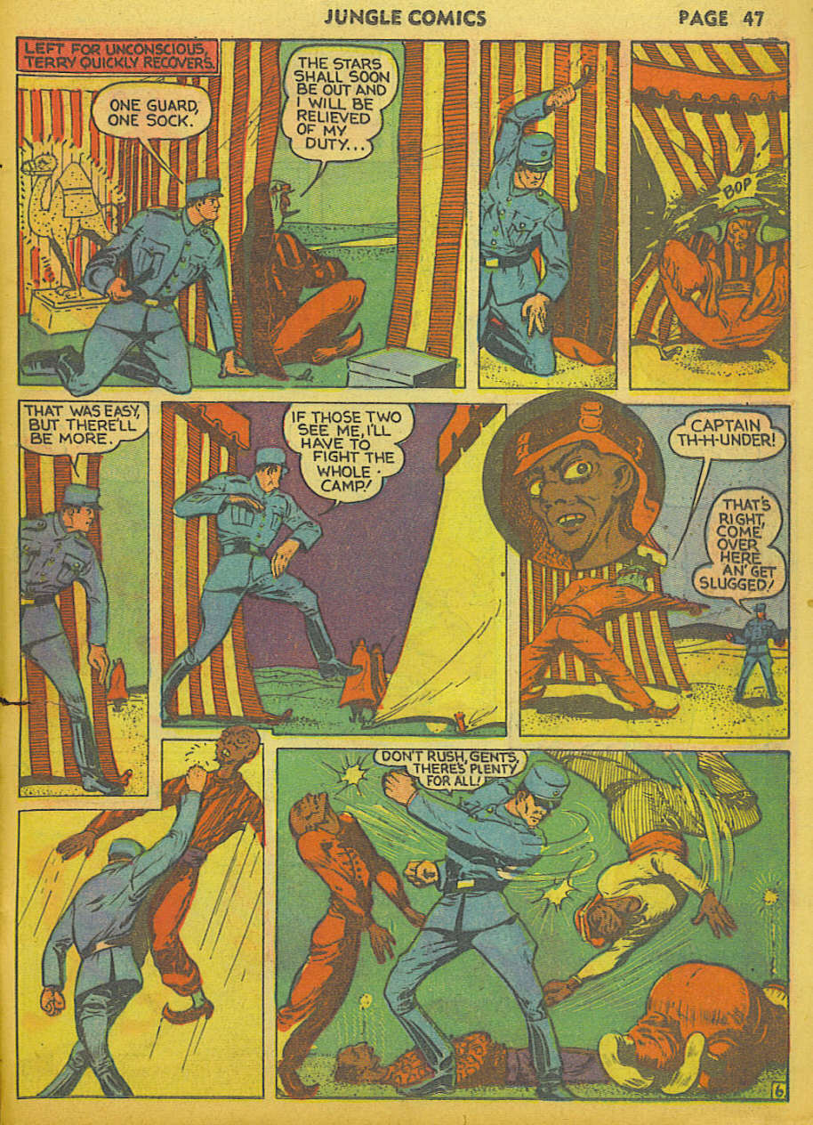 Read online Jungle Comics comic -  Issue #11 - 50