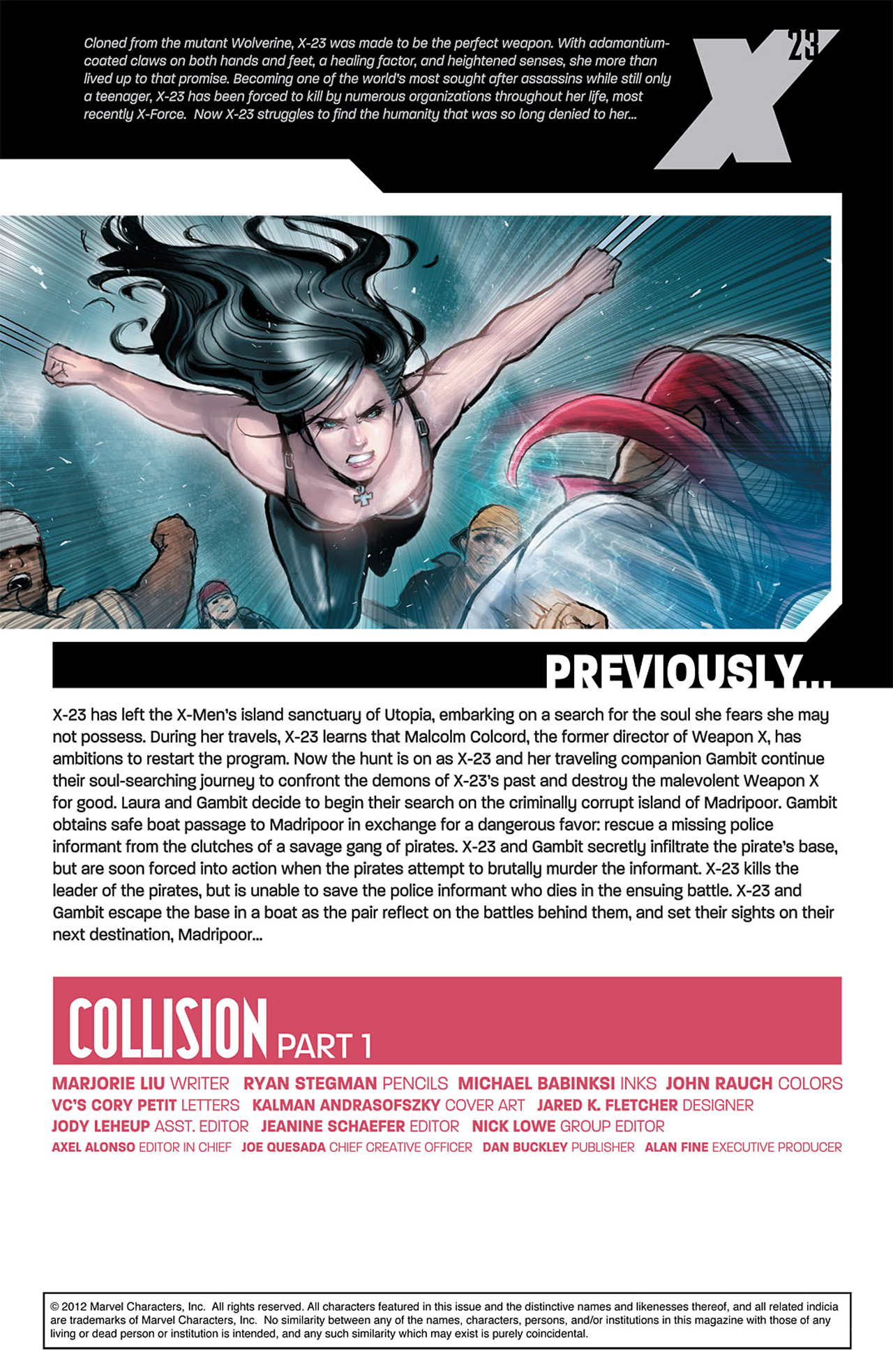 Read online X-23 (2010) comic -  Issue #8 - 2