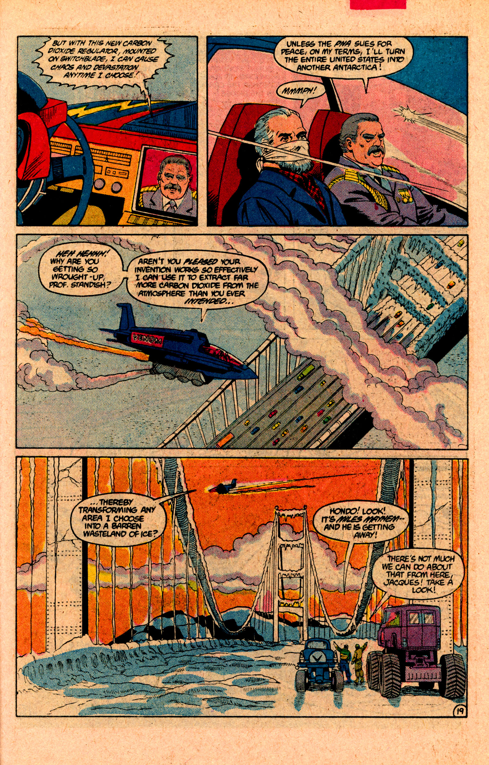 Read online MASK (1987) comic -  Issue #1 - 23