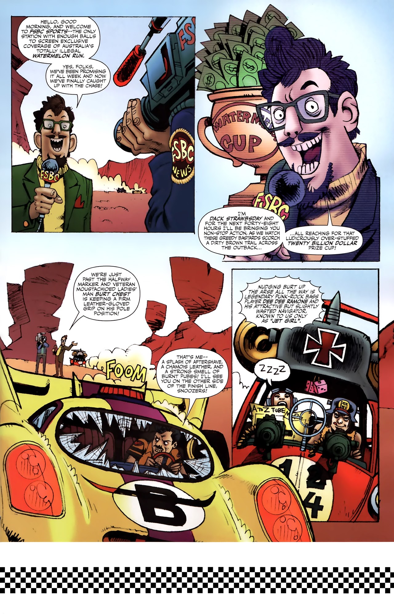 Read online Tank Girl: Skidmarks comic -  Issue #3 - 11
