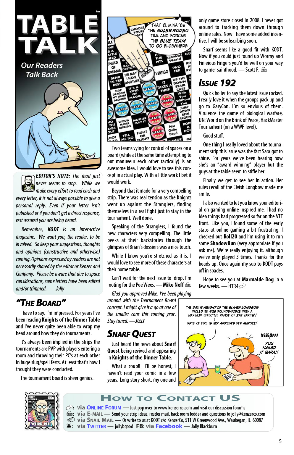 Read online Knights of the Dinner Table comic -  Issue #194 - 7