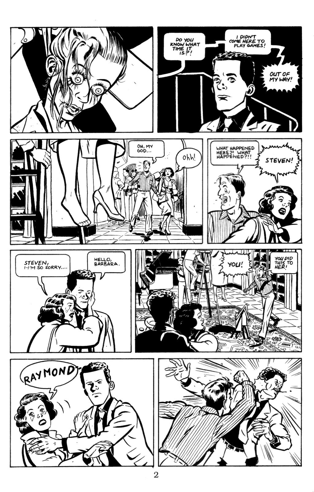 Read online Murder Me Dead comic -  Issue #1 - 4