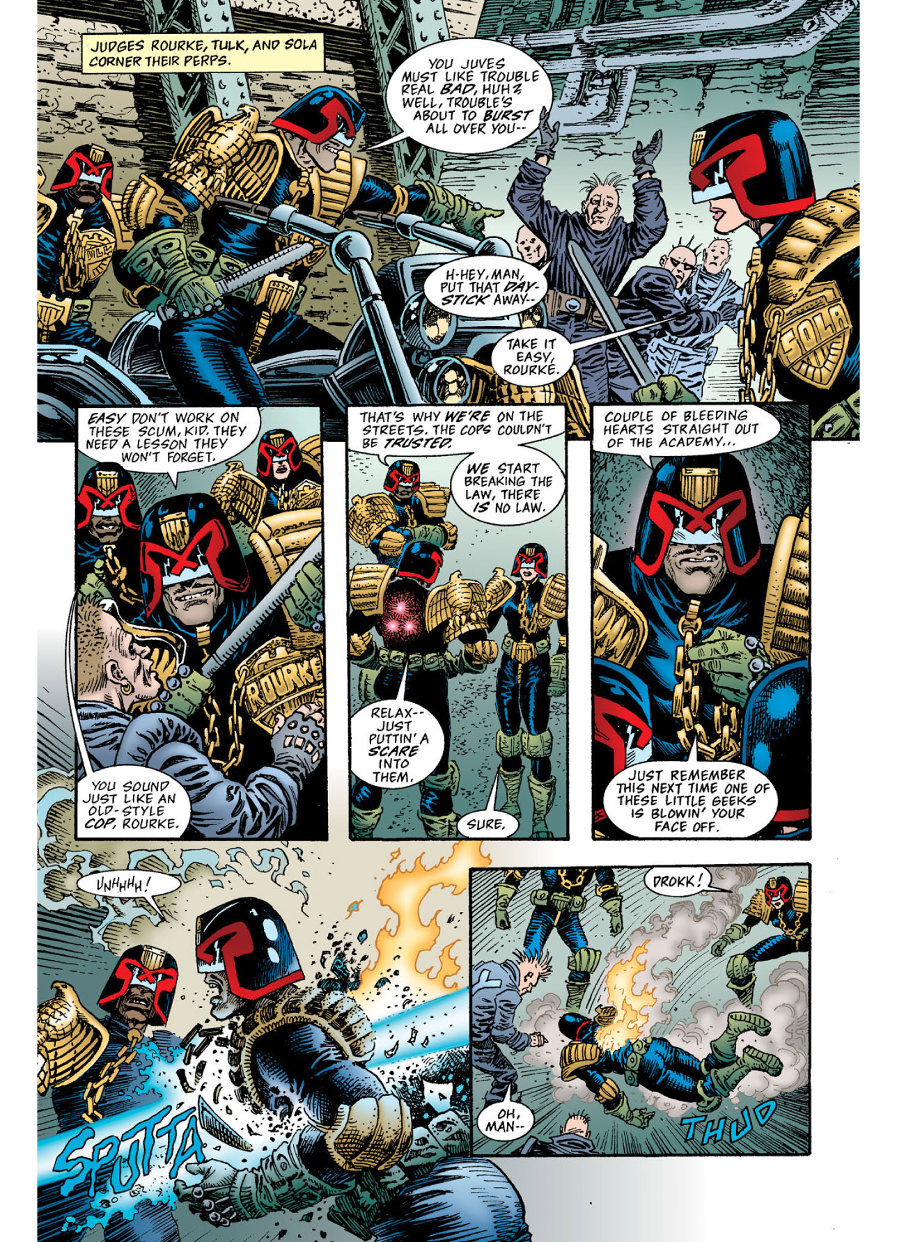 Read online Judge Dredd: The Complete Case Files comic -  Issue # TPB 27 - 245
