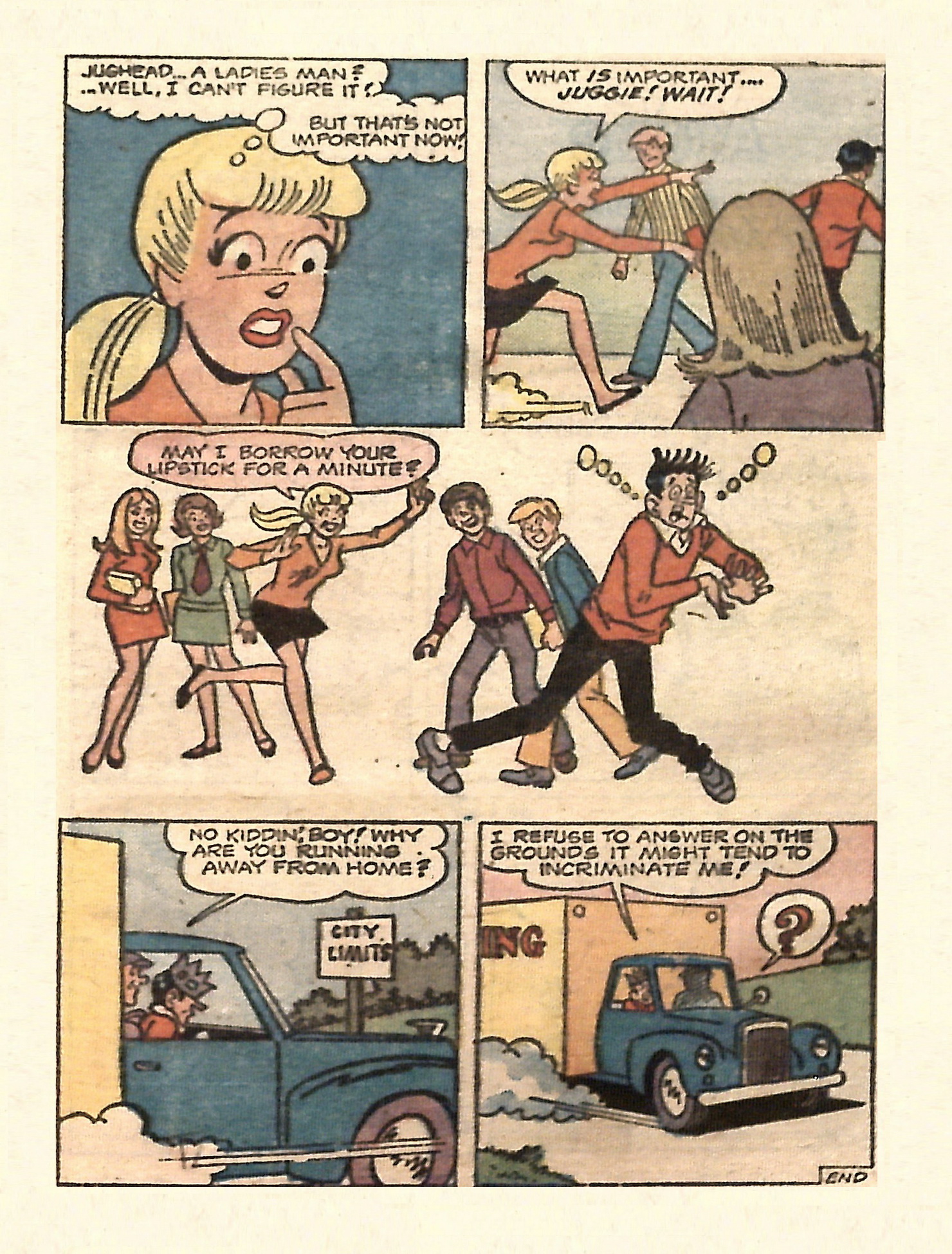 Read online Archie...Archie Andrews, Where Are You? Digest Magazine comic -  Issue #1 - 145