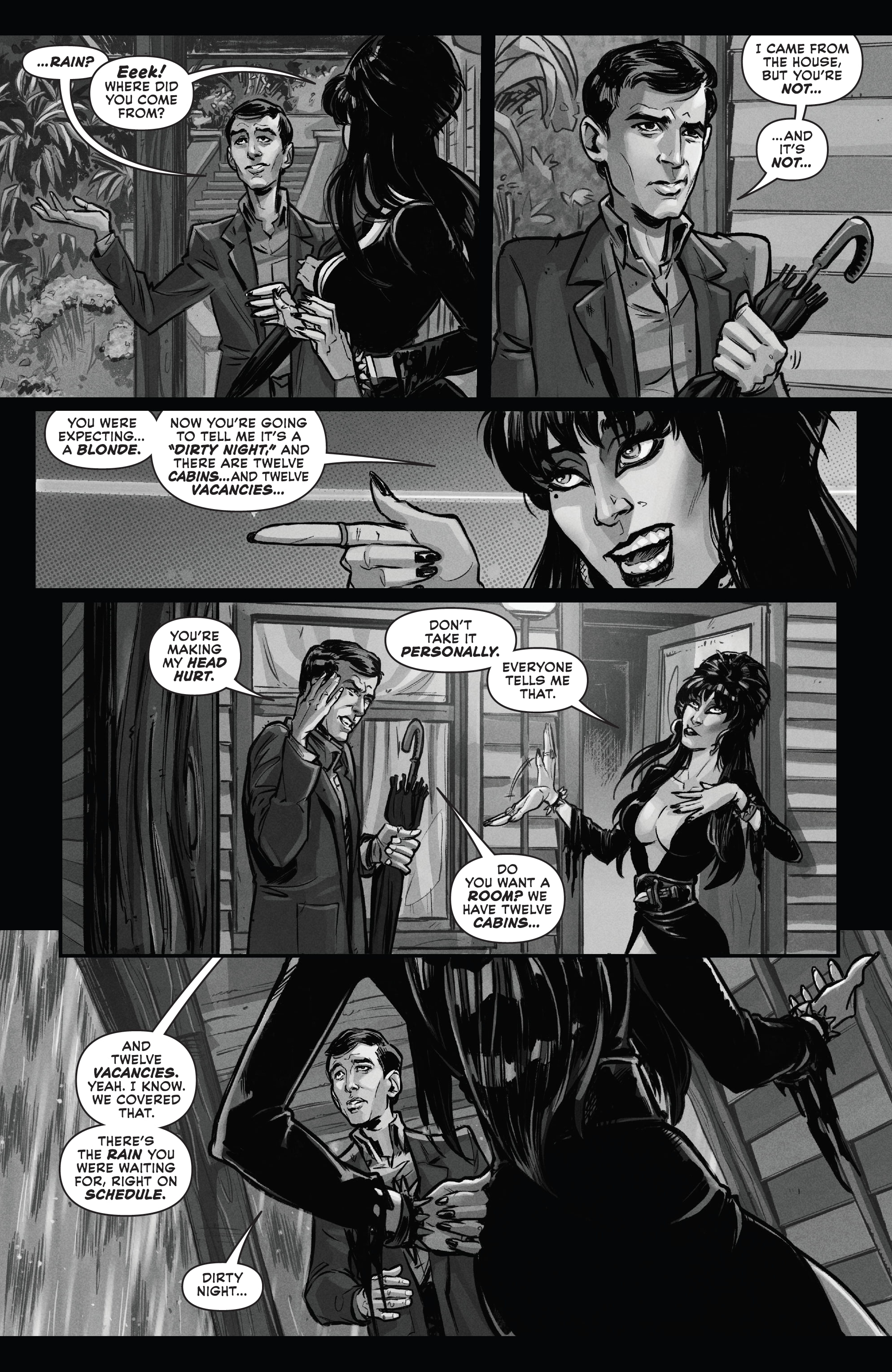 Read online Elvira in Horrorland comic -  Issue #1 - 9