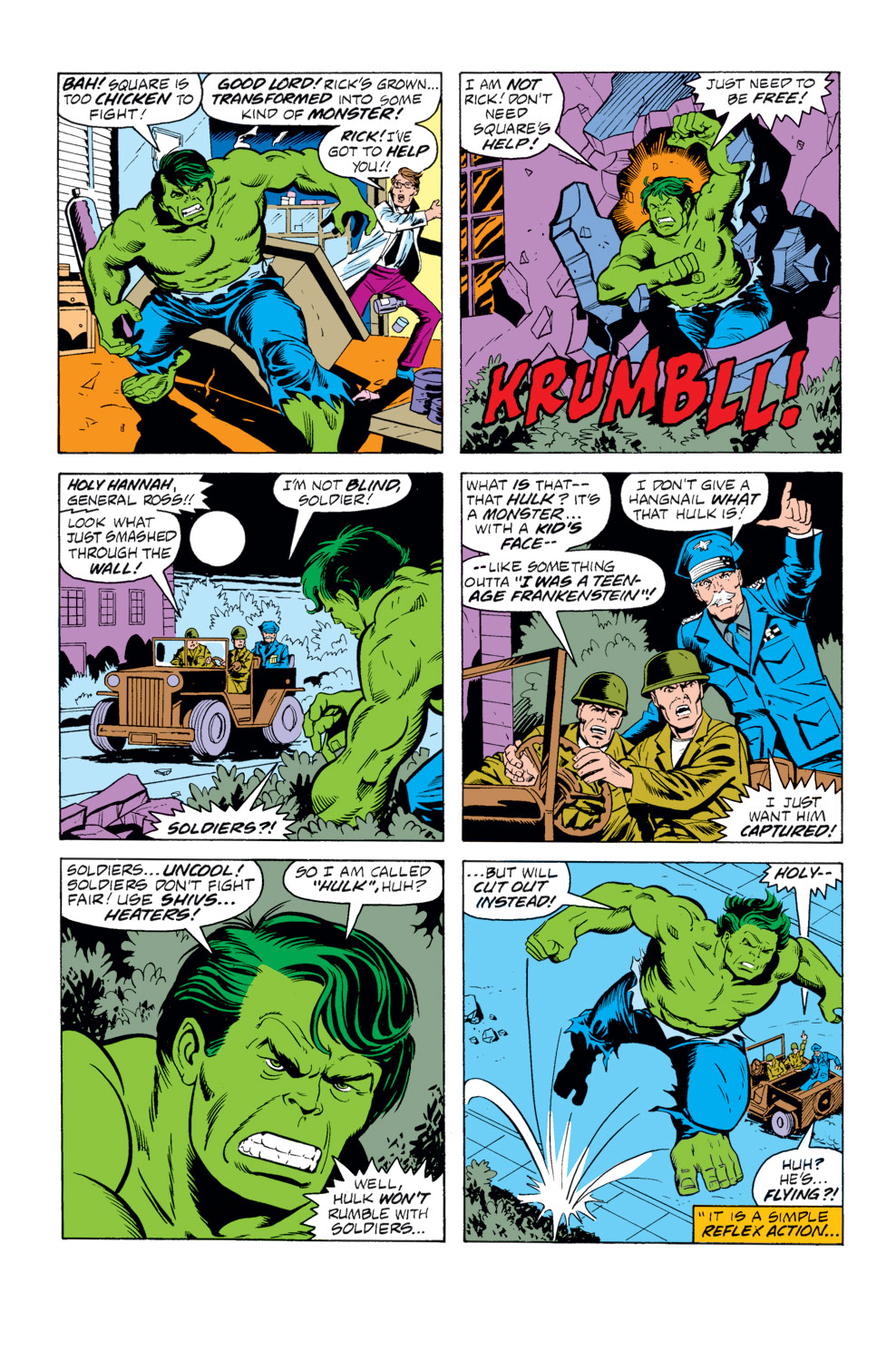 Read online What If? (1977) comic -  Issue #12 - Rick Jones had become the Hulk - 5