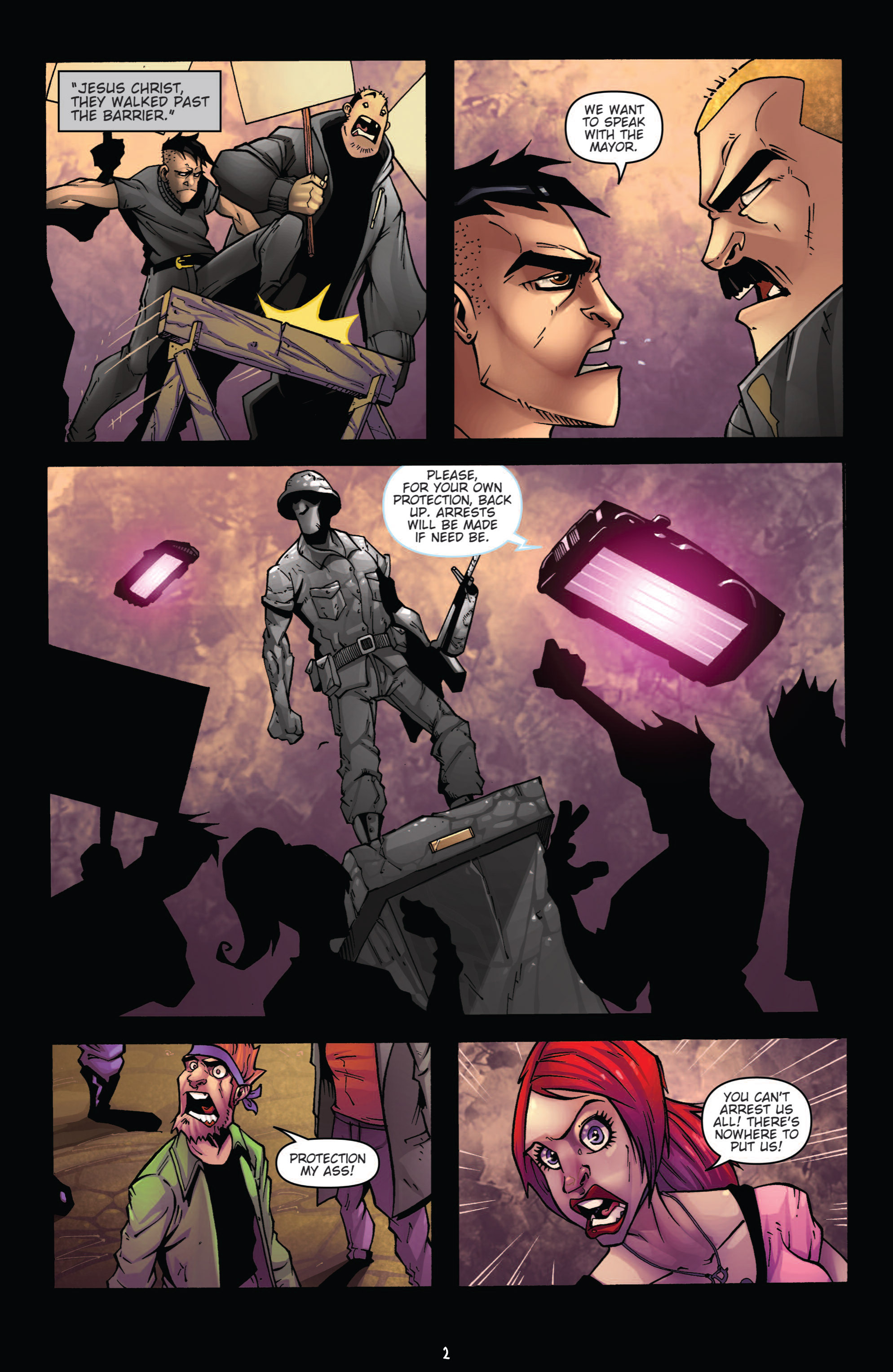 Read online Vitriol the Hunter comic -  Issue #3 - 4