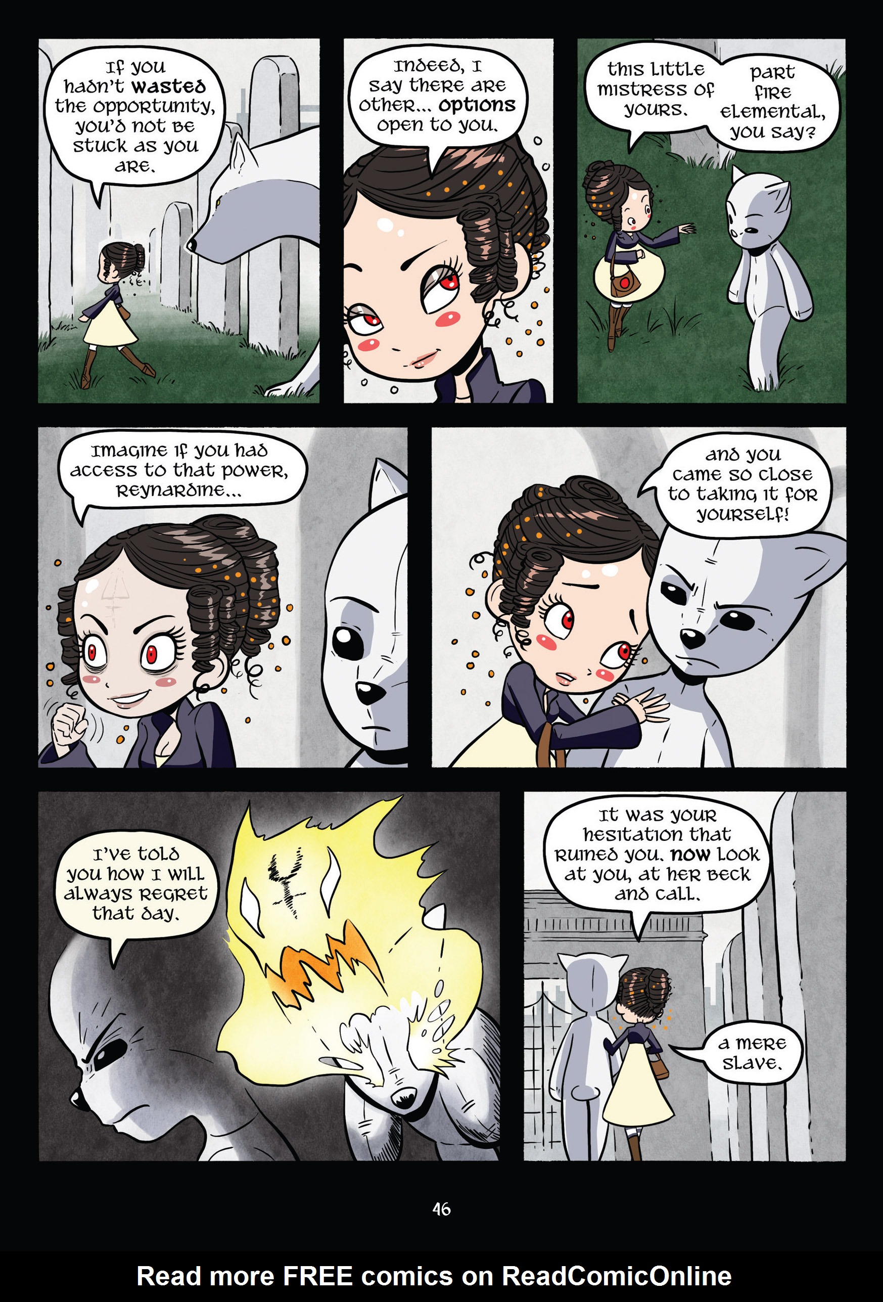 Read online Gunnerkrigg Court comic -  Issue # TPB 5 (Part 1) - 46