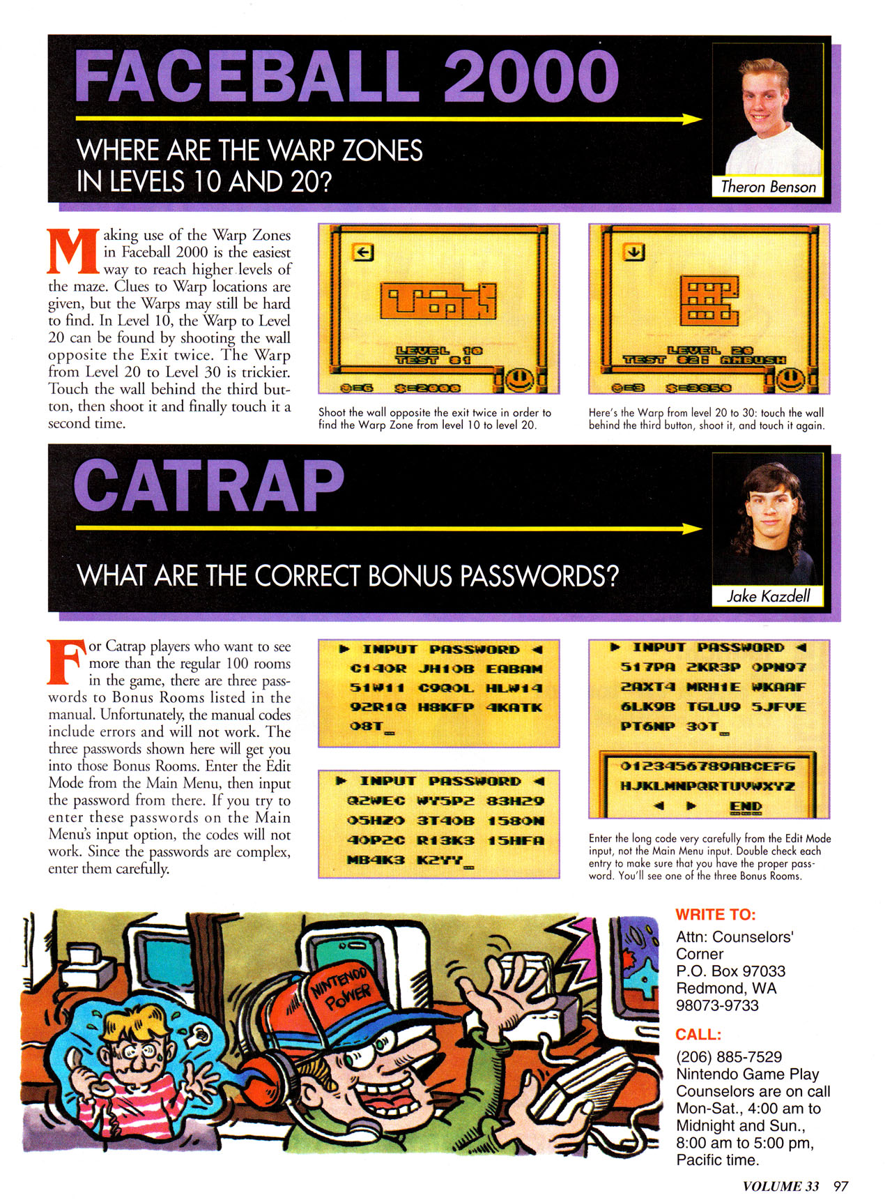 Read online Nintendo Power comic -  Issue #33 - 104