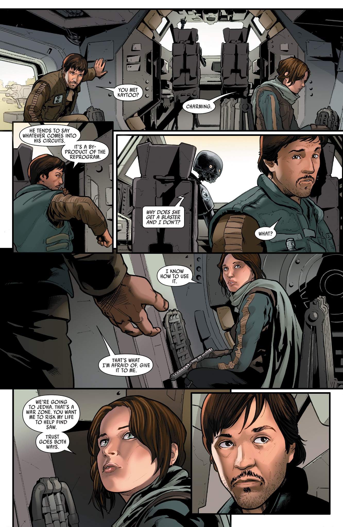 Read online Star Wars: Rogue One Adaptation comic -  Issue # _TPB - 31