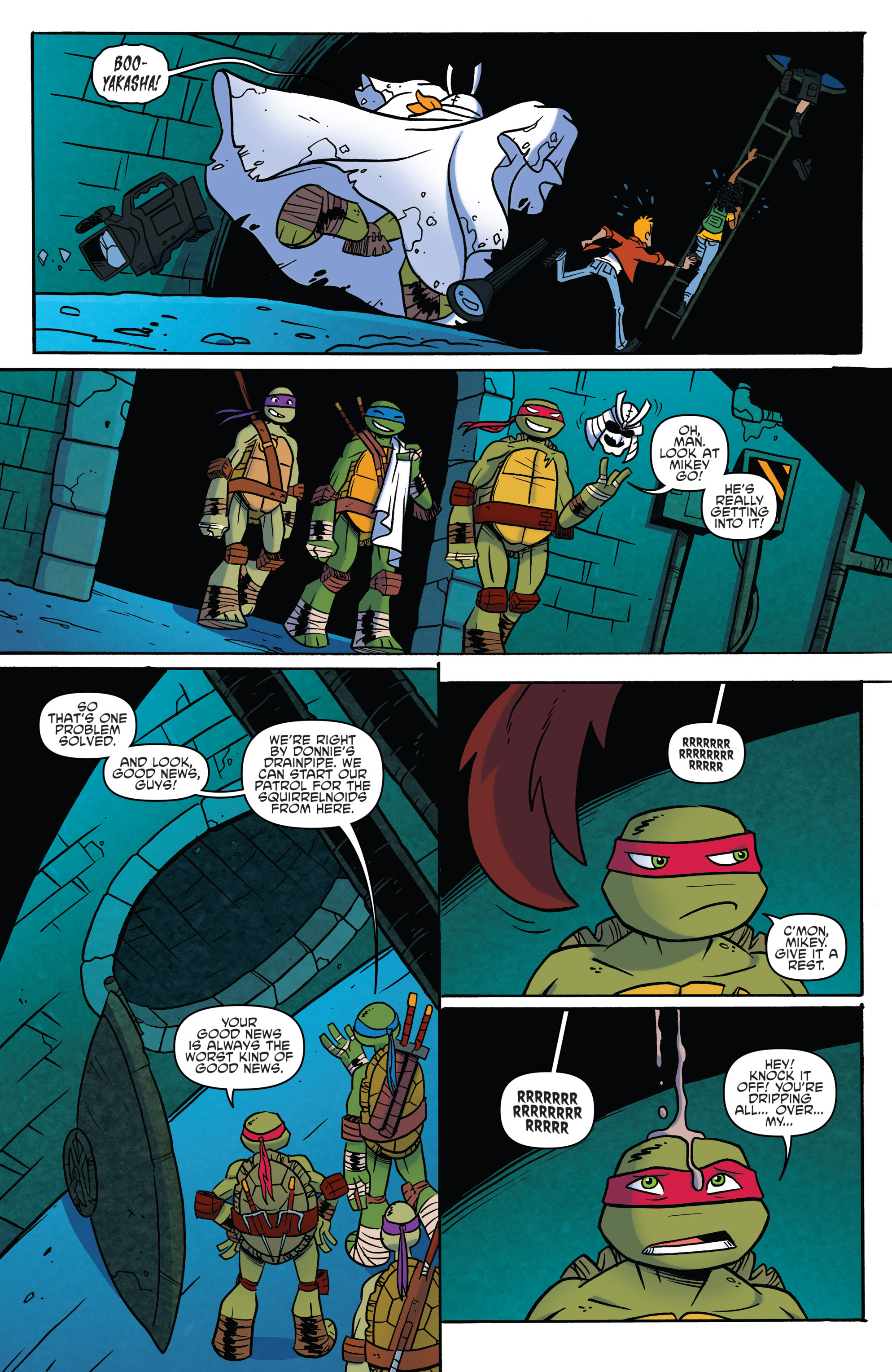 Read online Teenage Mutant Ninja Turtles New Animated Adventures comic -  Issue #24 - 9