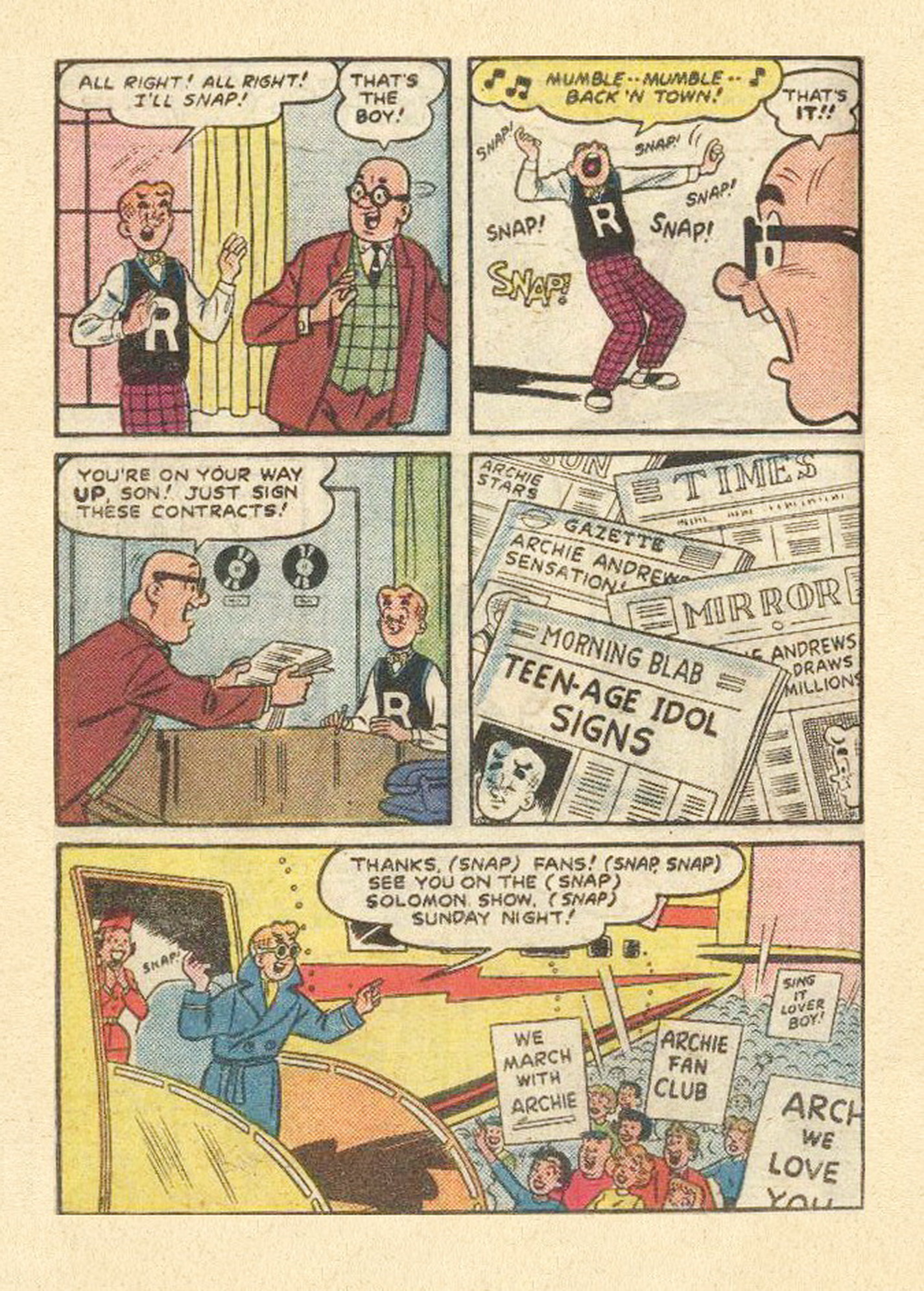 Read online Archie...Archie Andrews, Where Are You? Digest Magazine comic -  Issue #30 - 106