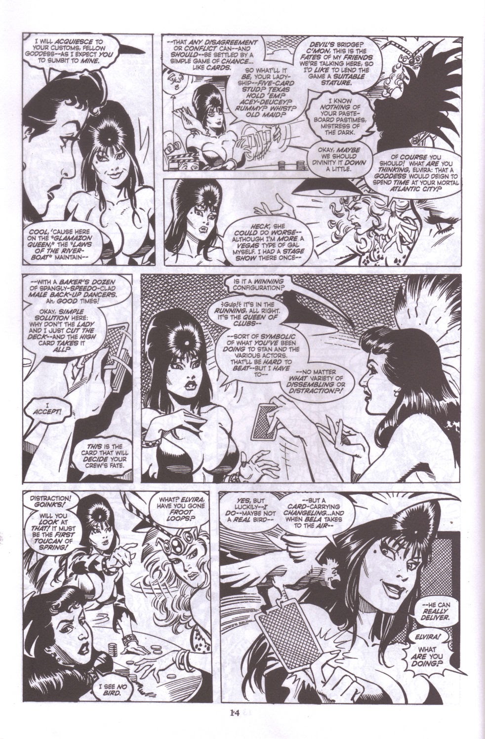 Read online Elvira, Mistress of the Dark comic -  Issue #160 - 16