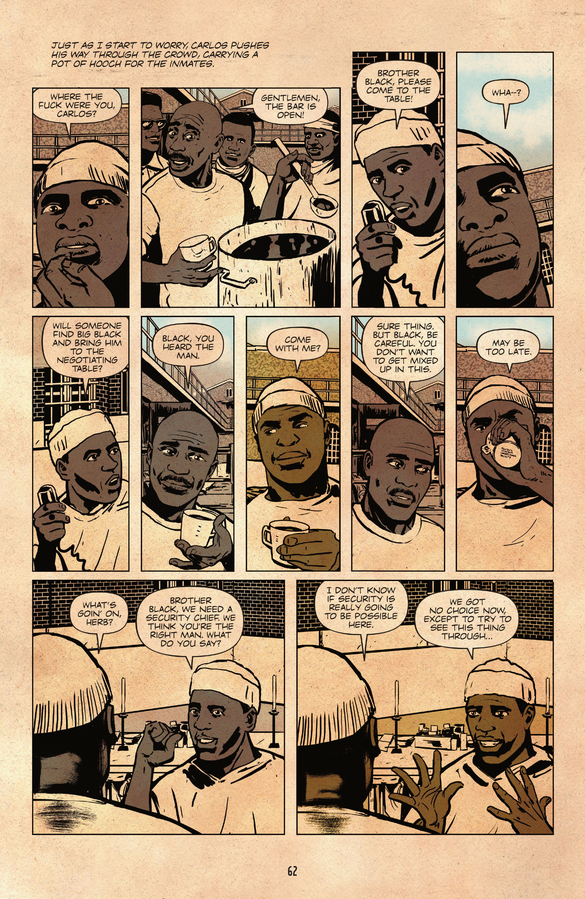 Read online Big Black: Stand At Attica comic -  Issue # TPB (Part 1) - 61
