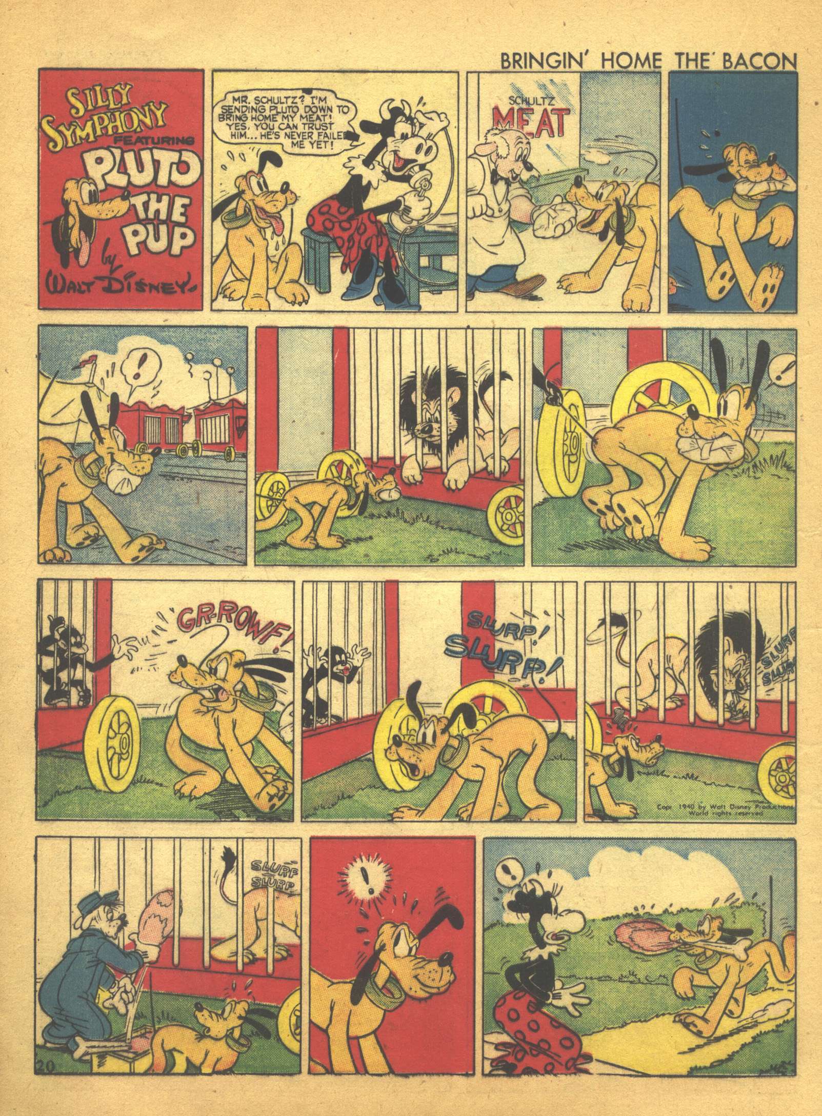 Read online Walt Disney's Comics and Stories comic -  Issue #20 - 22