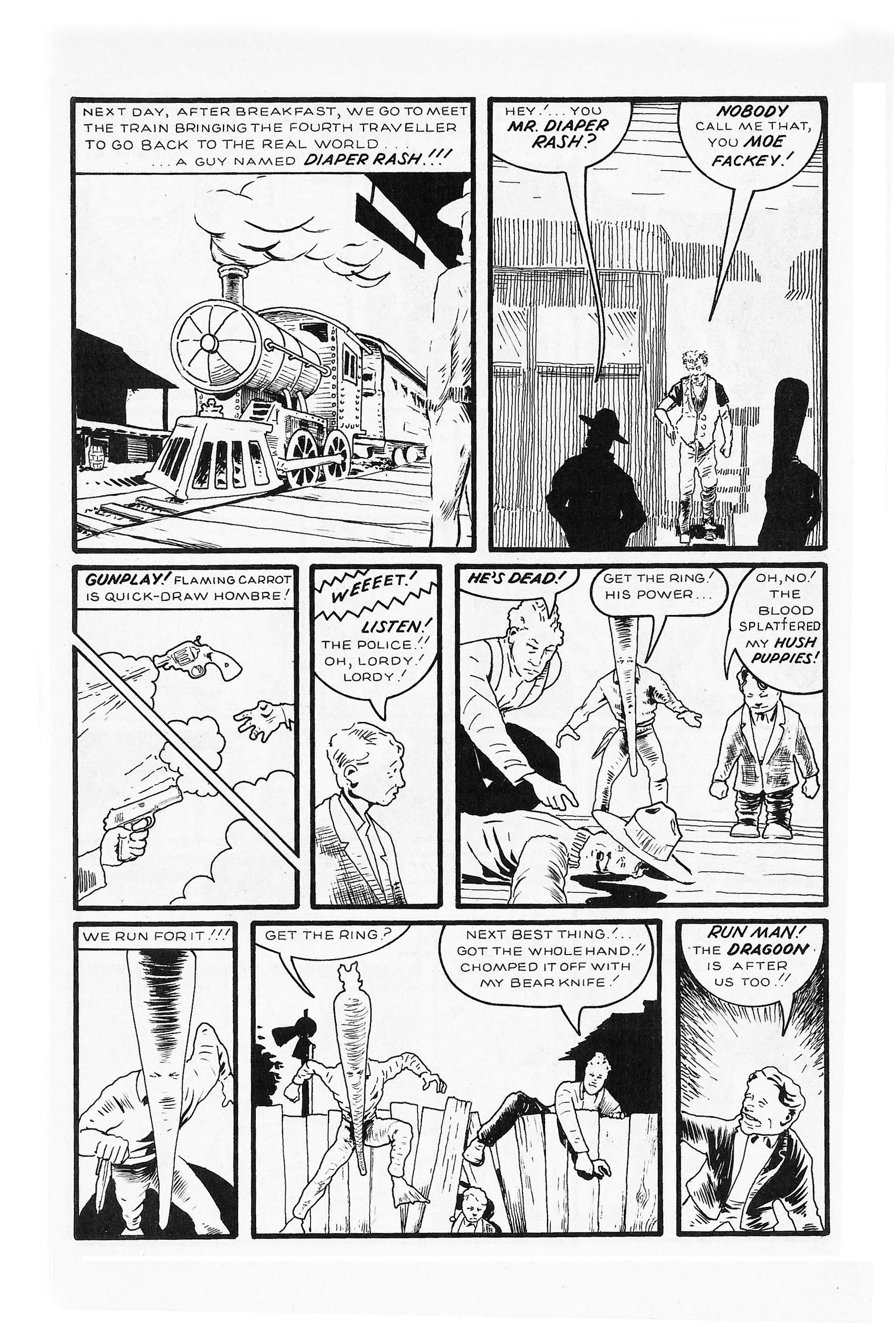 Read online Flaming Carrot Comics (1984) comic -  Issue #8 - 22