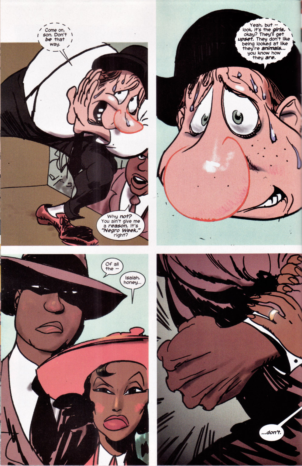 Read online Truth: Red, White & Black comic -  Issue #1 - 6
