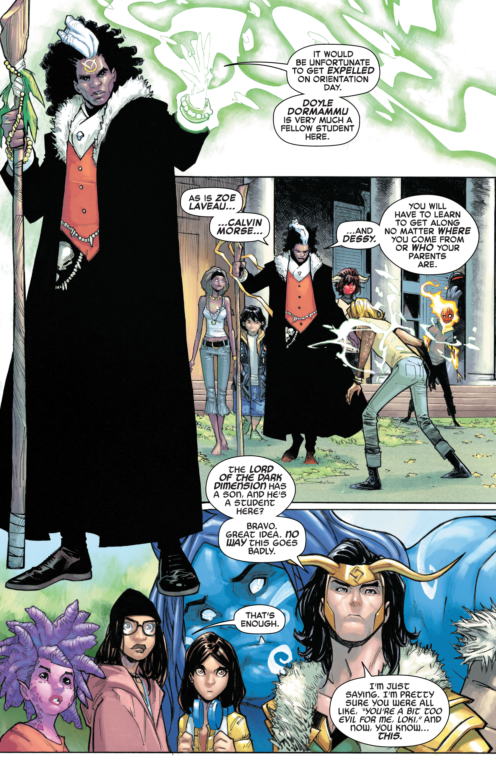 Read online Strange Academy comic -  Issue #1 - 16