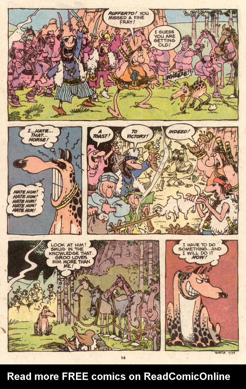 Read online Sergio Aragonés Groo the Wanderer comic -  Issue #62 - 15