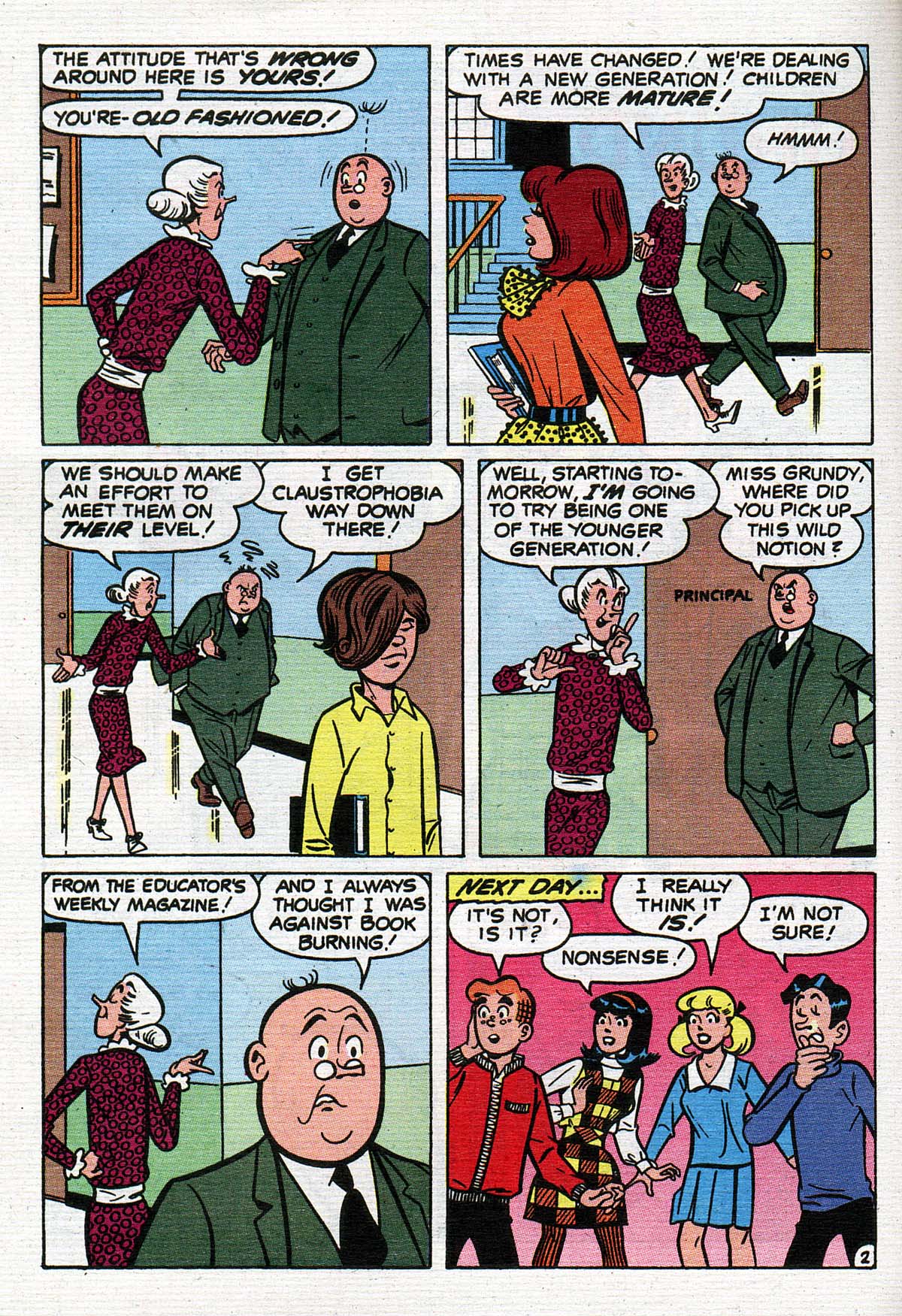 Read online Betty and Veronica Digest Magazine comic -  Issue #54 - 137