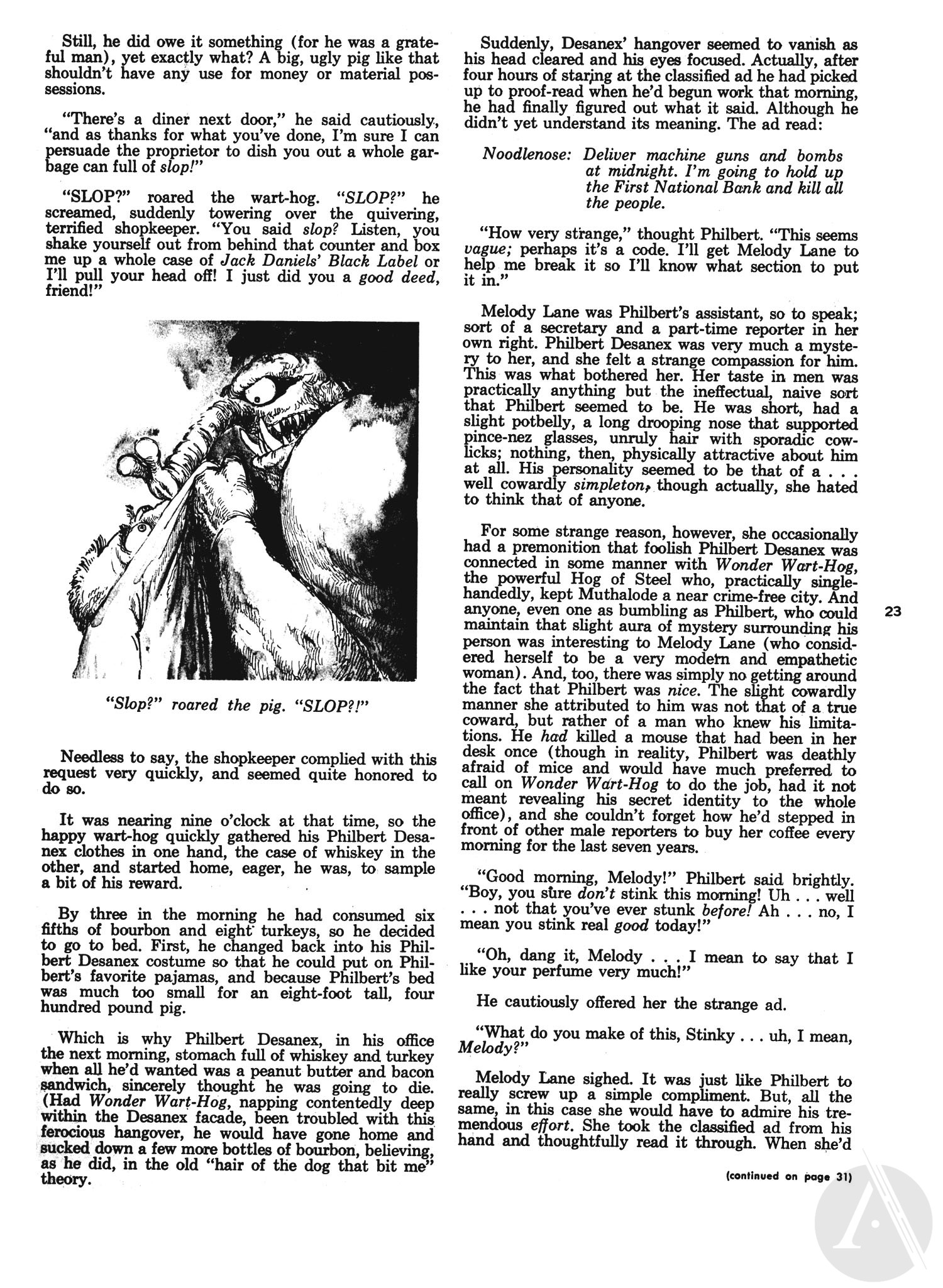 Read online Wonder Wart-Hog comic -  Issue #1 - 23