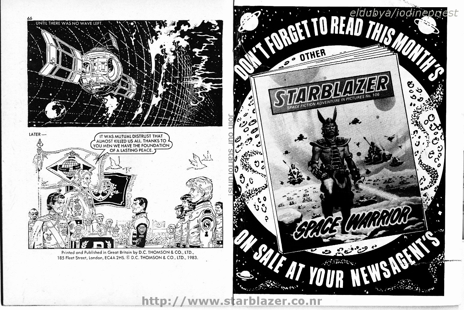 Read online Starblazer comic -  Issue #107 - 35