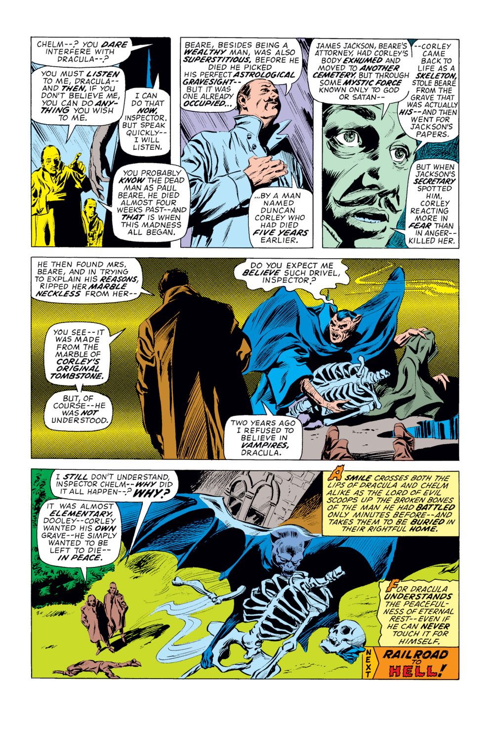 Read online Tomb of Dracula (1972) comic -  Issue #16 - 20
