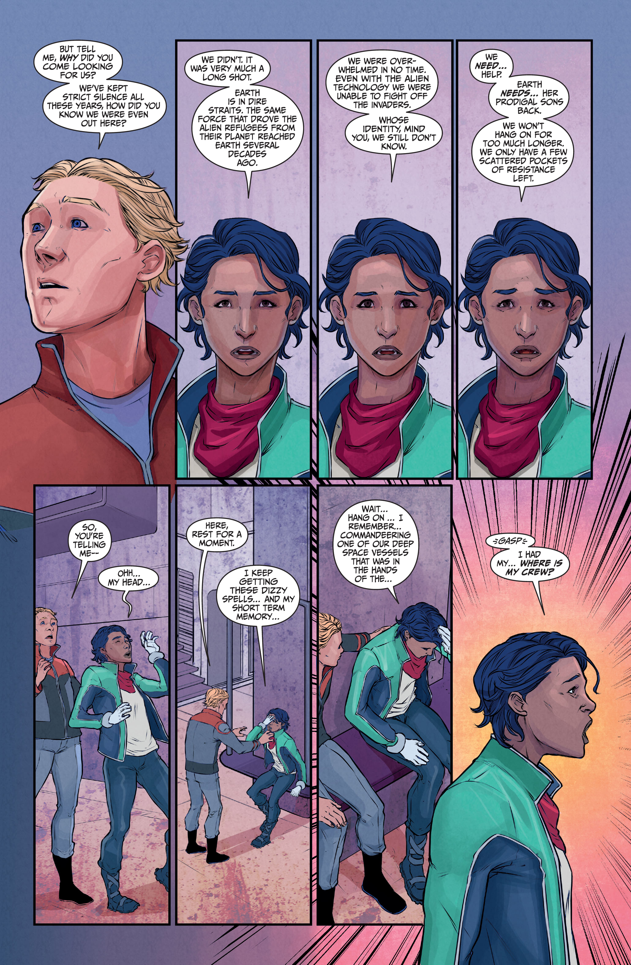 Read online Exilium comic -  Issue #3 - 21