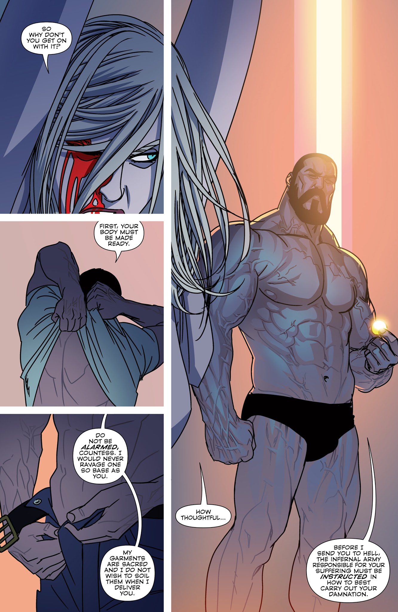 Read online Dark Fang comic -  Issue #4 - 17