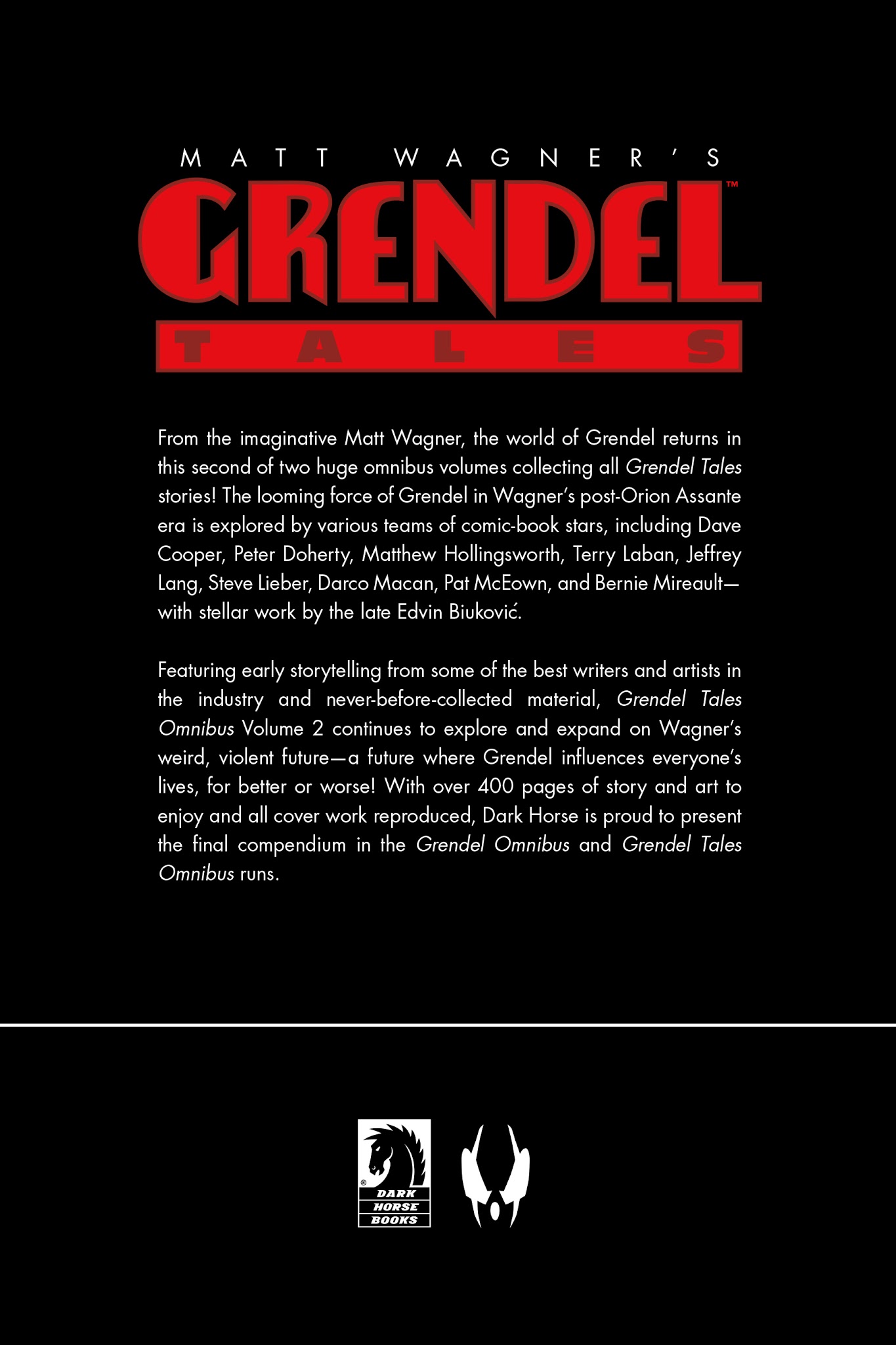 Read online Grendel Tales Omnibus comic -  Issue # TPB 2 - 401
