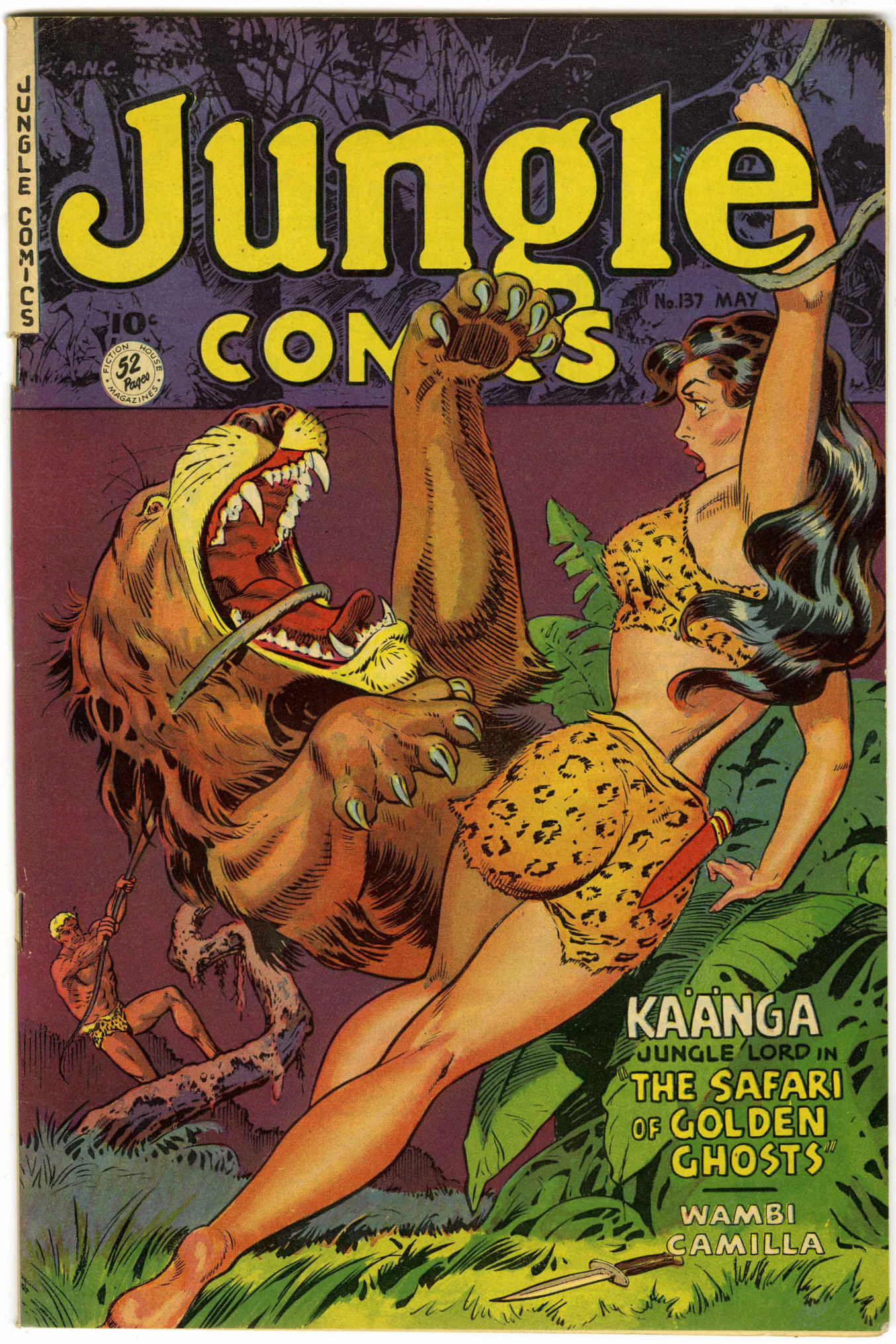 Read online Jungle Comics comic -  Issue #137 - 1