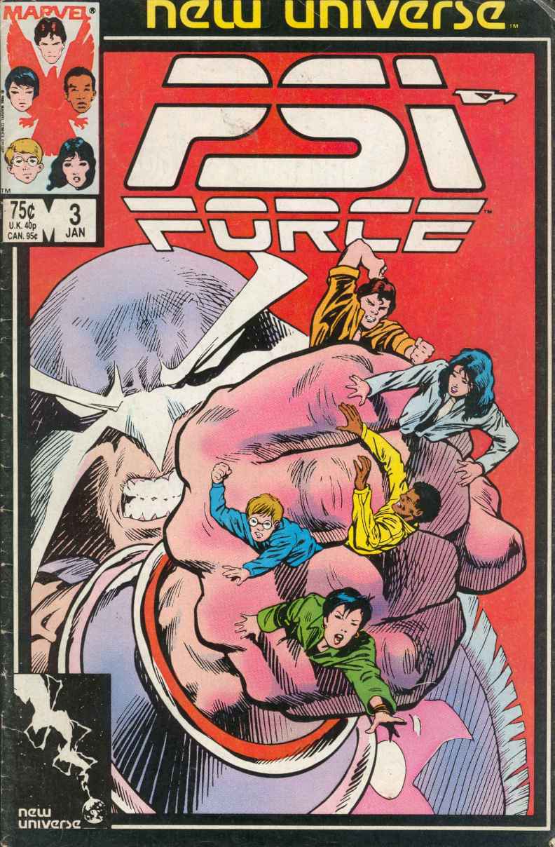 Read online Psi-Force comic -  Issue #3 - 1