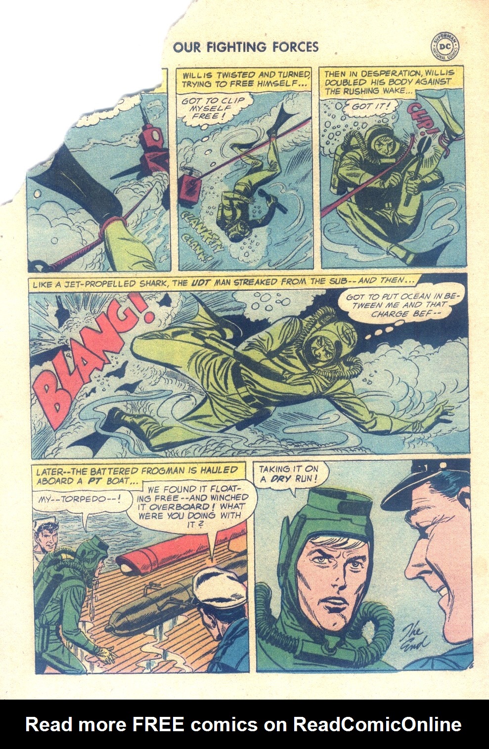 Read online Our Fighting Forces comic -  Issue #30 - 32