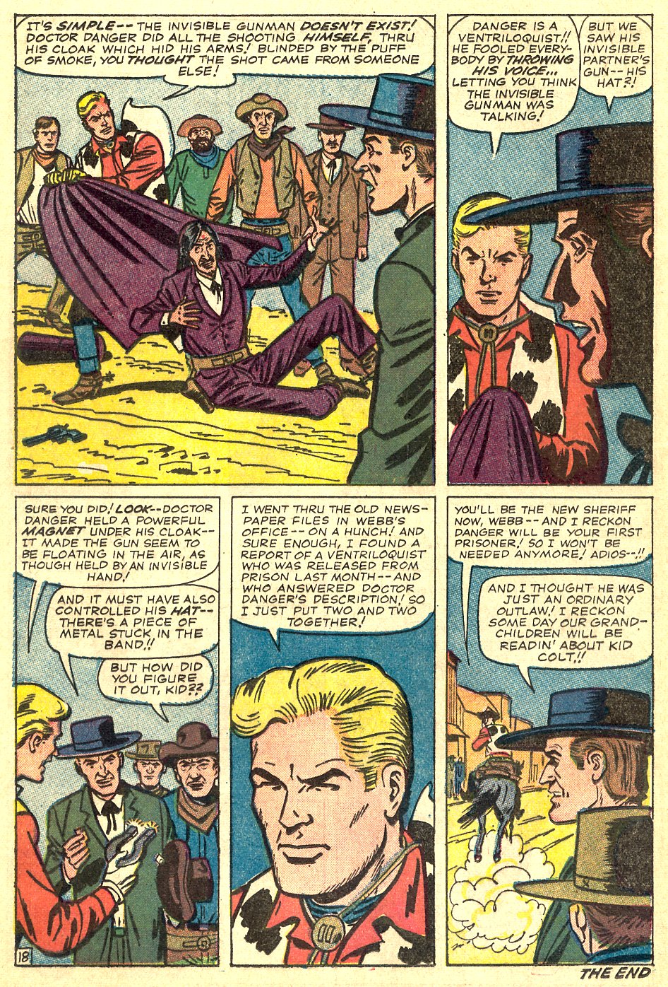 Read online Kid Colt Outlaw comic -  Issue #116 - 24