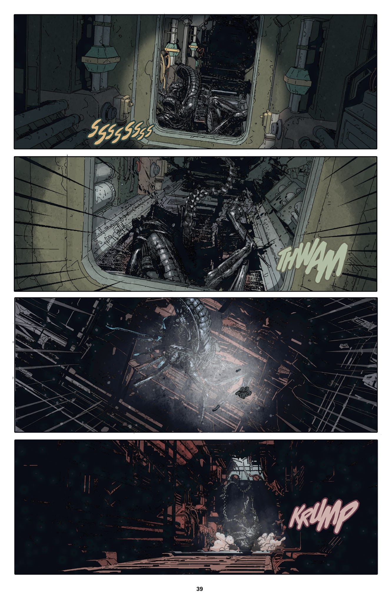 Read online Aliens: Defiance comic -  Issue # _TPB 1 - 38